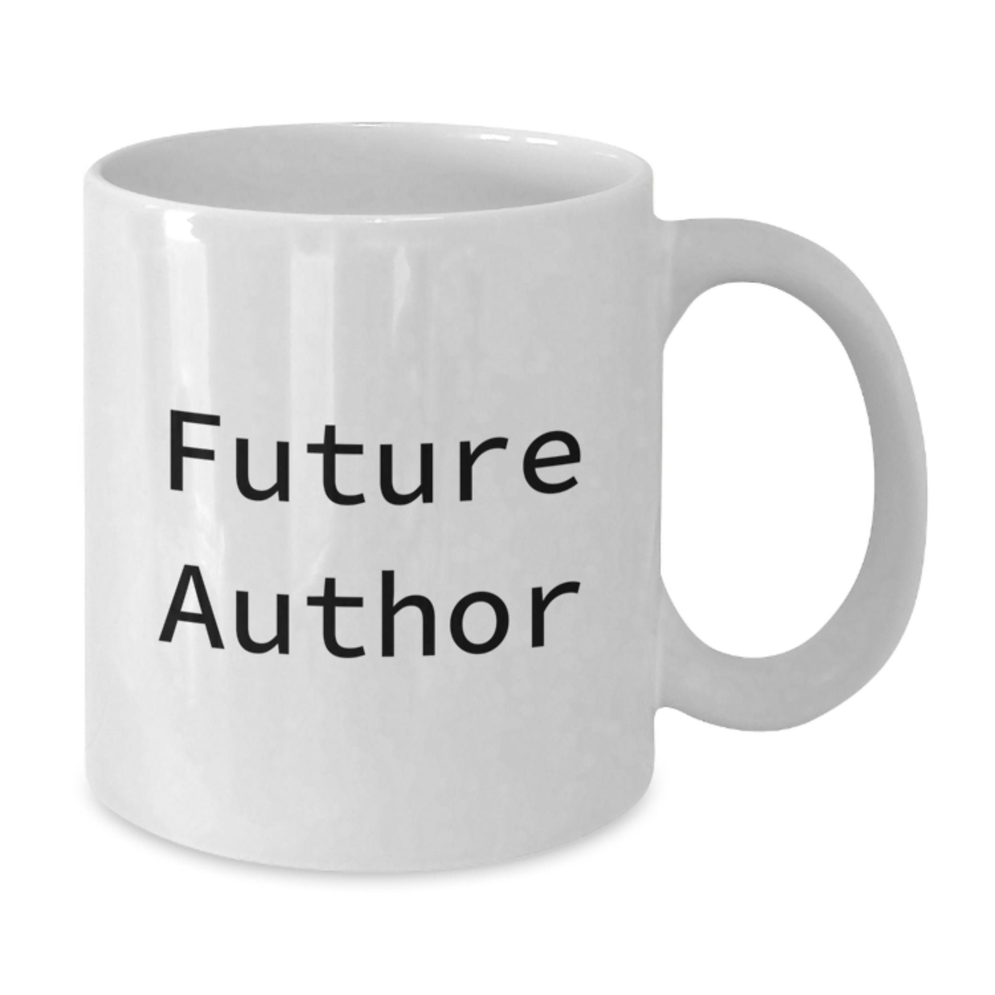 Funny Quote Gifts from Men to Author Friends - White Author Coffee Mug for Christmas Unique Gifts - Additional