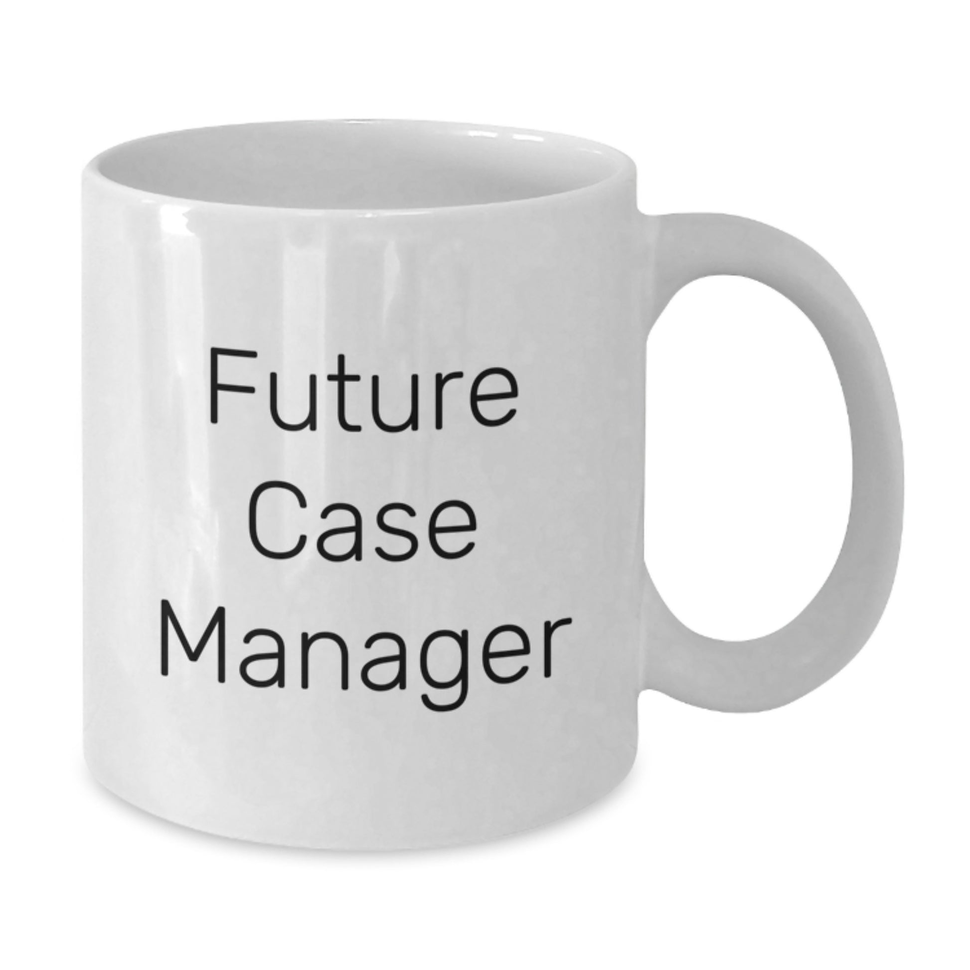 Funny Case Manager Christmas Unique Gifts, Unique White Coffee Mug for Future Case Manager, Gifts from Women to Case Manager, Perfect for Case Manager Men - Additional
