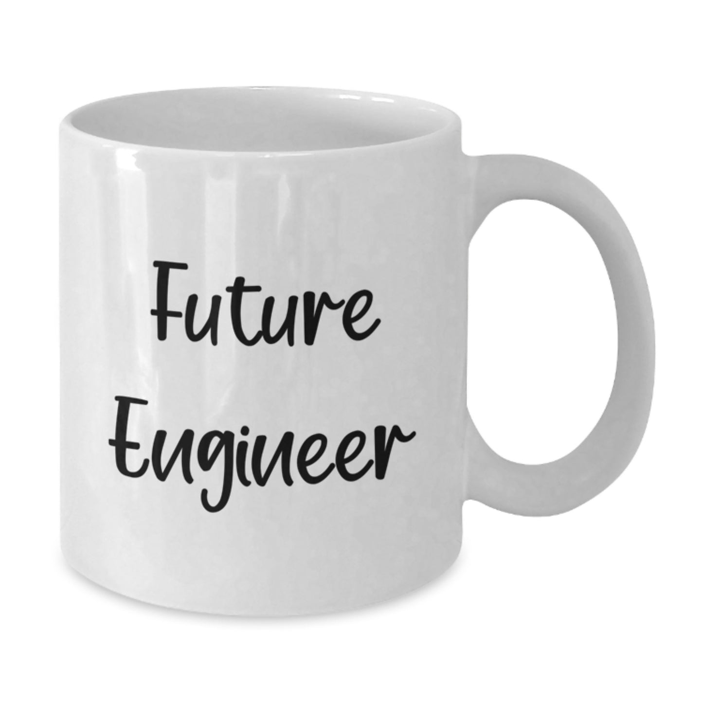 Funny Engineer Gifts for Men, Future Engineer White Coffee Mug, Birthday Unique Gifts from Friends, Inspirational Quote for Him - Additional