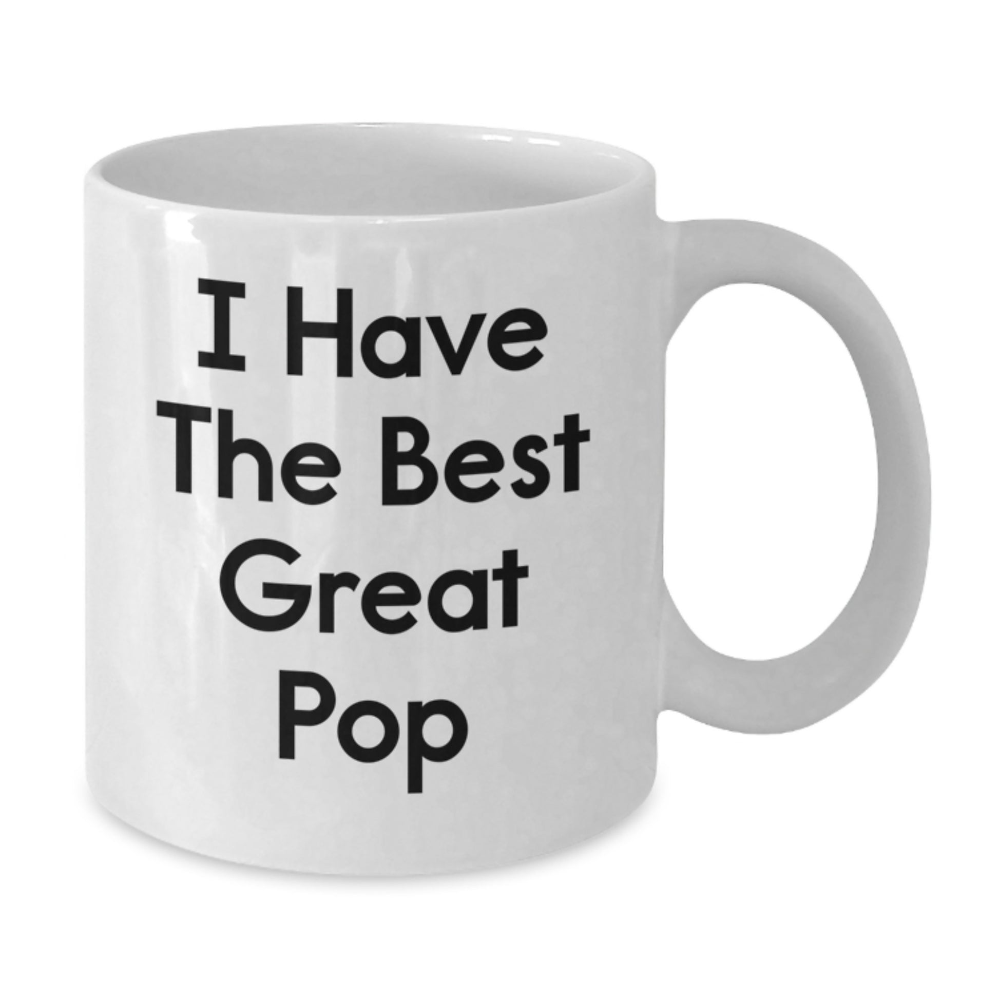 Funny Pop White Coffee Mug Gifts for Mom from Family, Great Pop Quote, Ideal Gift Idea for Mother's Day Unique Presents - Additional