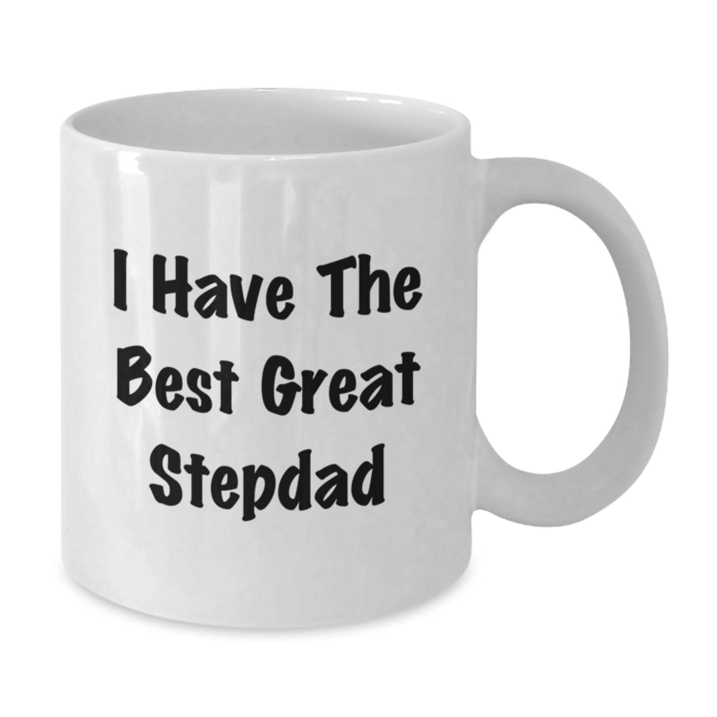 Funny Stepdad Quotes White Coffee Mugs Gifts from Family for Stepdad Mother's Day Unique Gifts - Additional