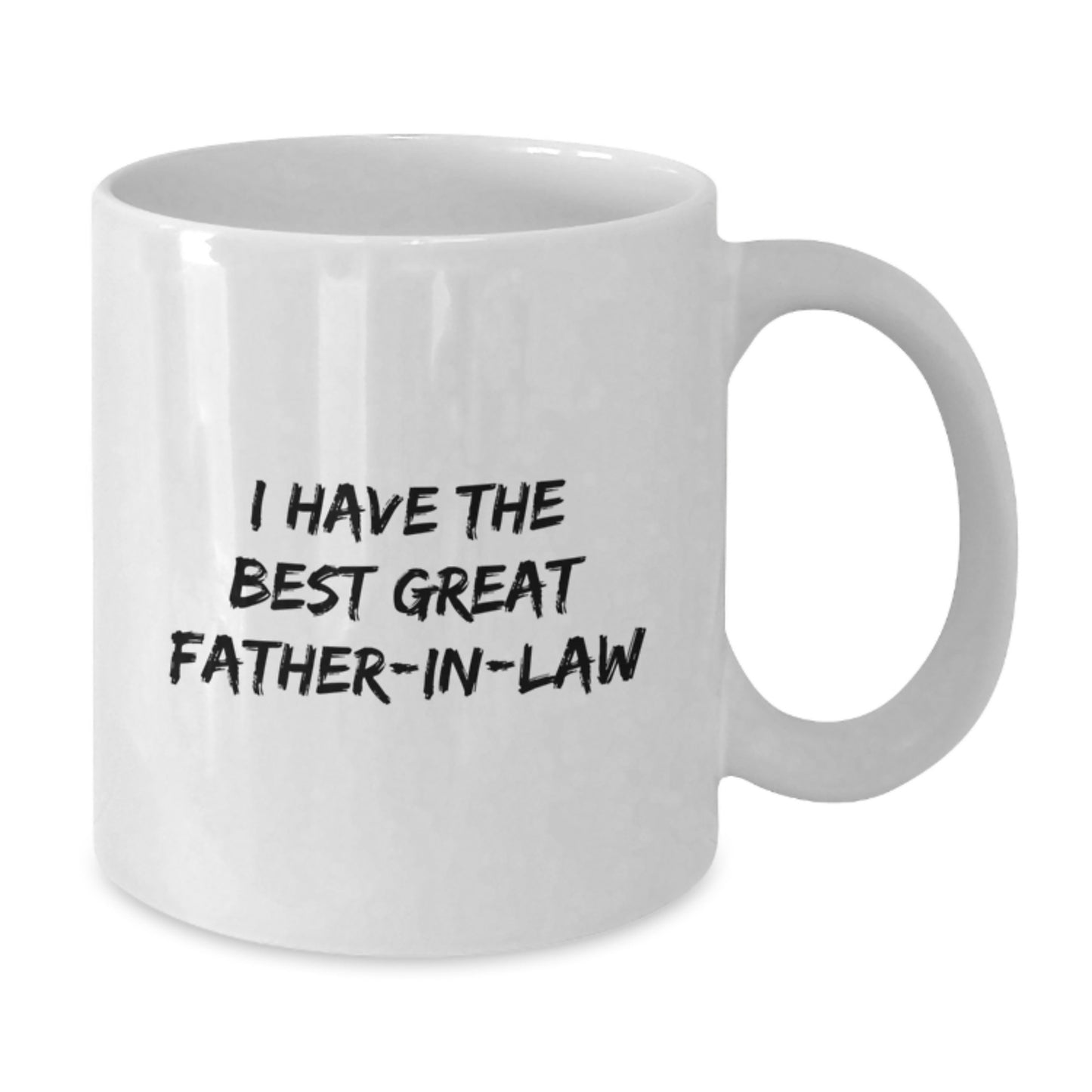 Funny Father-in-law White Coffee Mug Gifts from Men for Family - I Have The Best - Additional