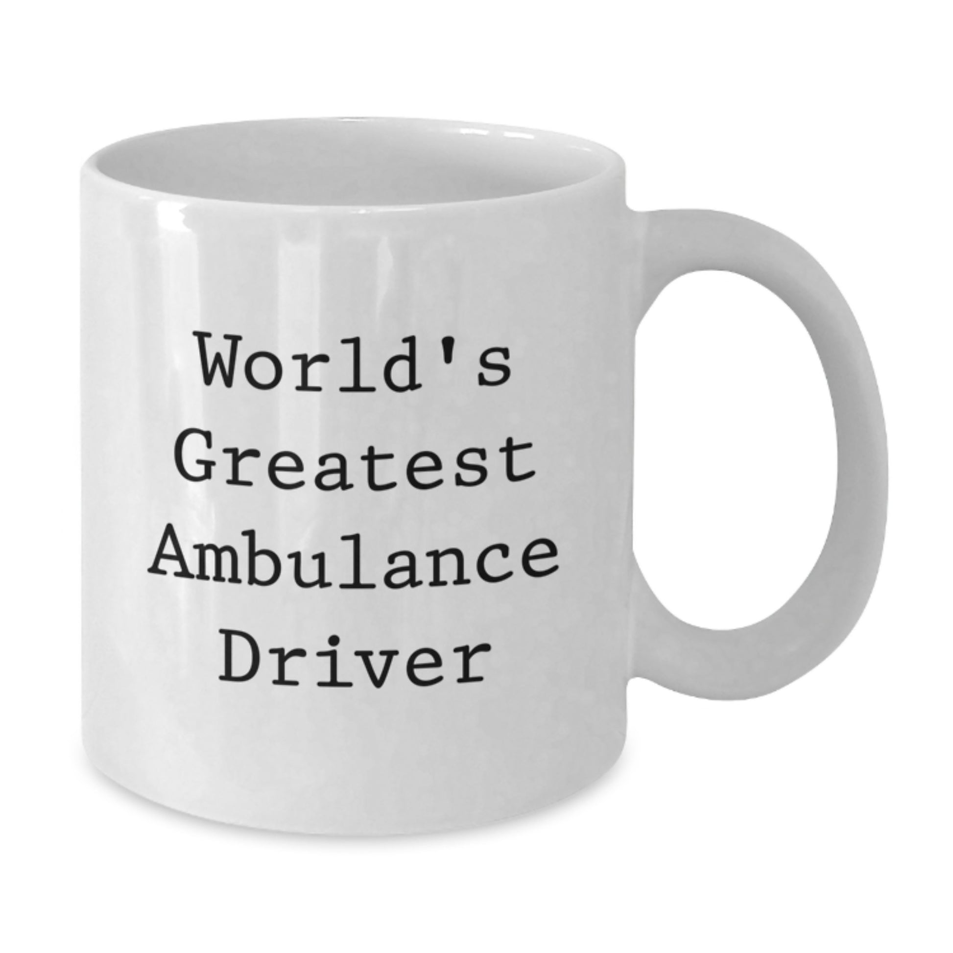 Funny Ambulance Driver Gifts from Friends, Ambulance Driver White Coffee Mug for Ambulance Driver Men on Mother's Day Unique Gifts - Additional