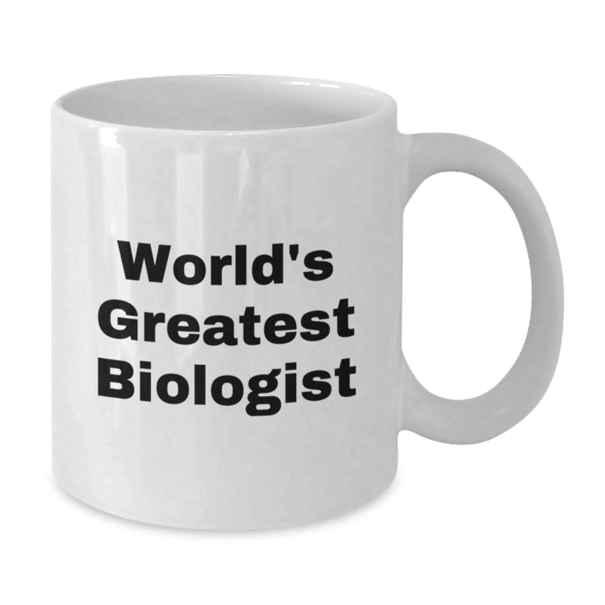 Funny Biologist Gifts for Dad World's Greatest White Coffee Mug, Perfect for Father's Day Unique Gifts from Family - Additional