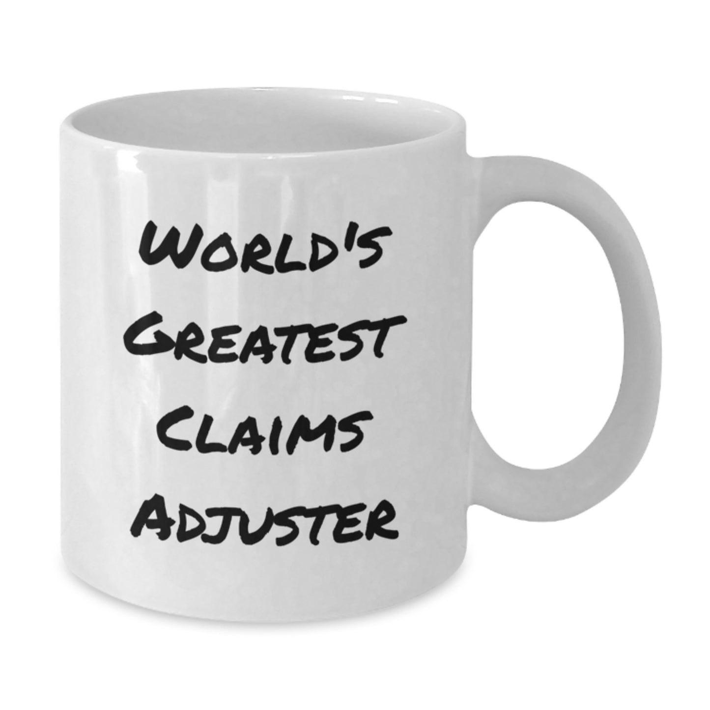 Funny Claims Adjuster Gifts from Friends - Birthday Unique Gifts for Claims Adjuster - World's Greatest Claims Adjuster Mugs - Additional