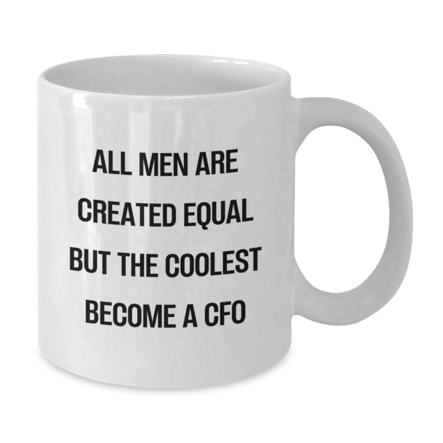 Cfo Keepsake White Ceramic 11oz Coffee Mug for Him Graduation Gift - Additional