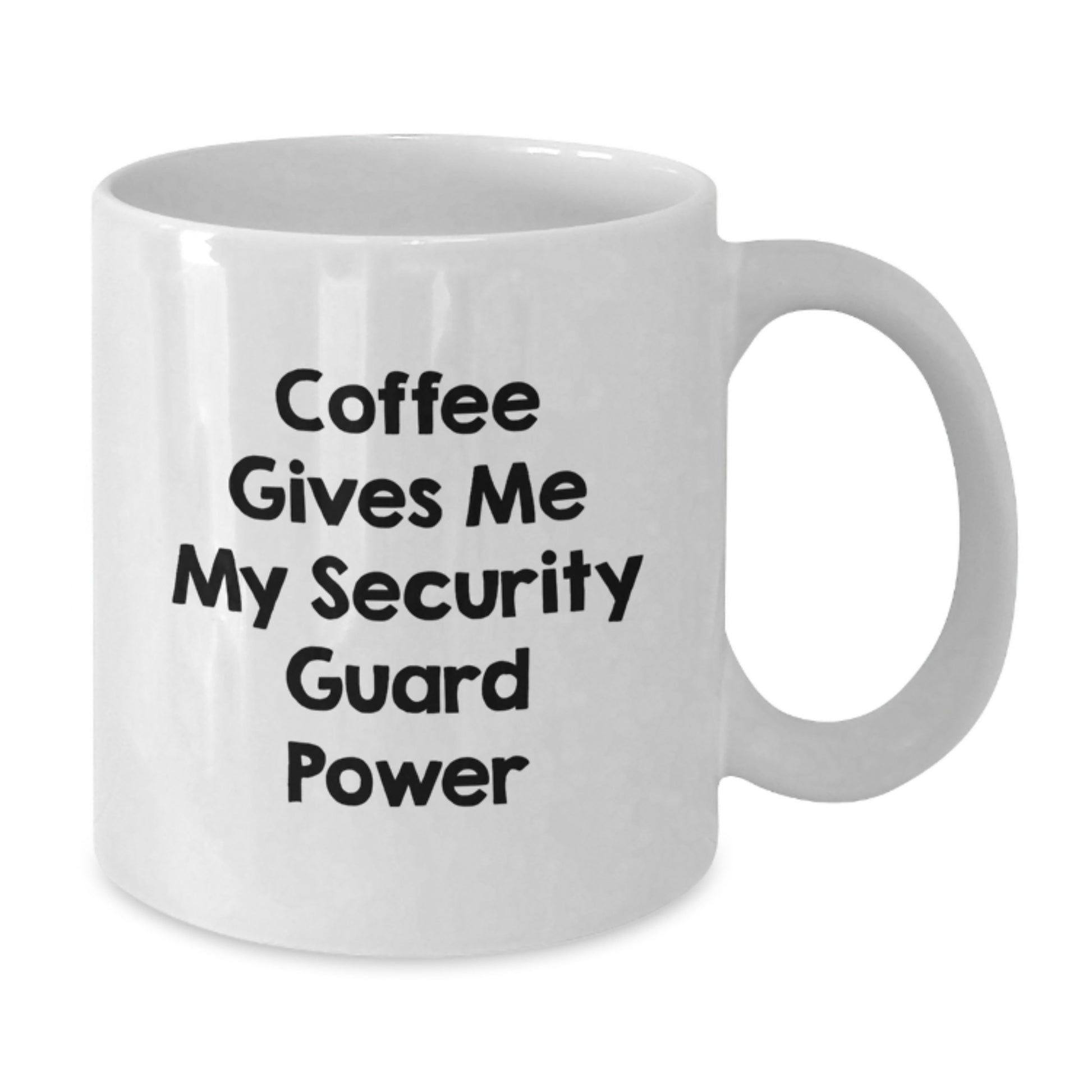Funny Coffee Mugs for Security Guard Friends Gifts from Family, White Ceramic Coffee Mug with 11oz or 15oz Capacity, Perfect Birthday Unique Gifts for Security Guard - Additional