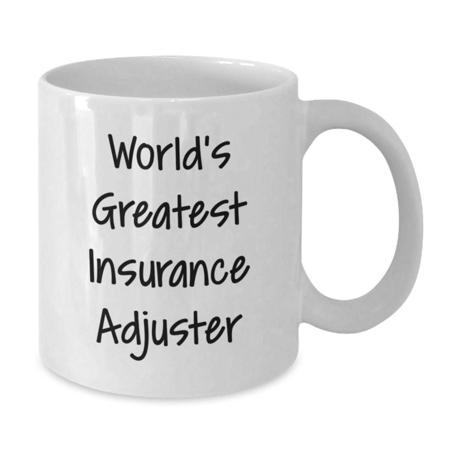 Funny Insurance Adjuster Gifts from Family for World's Greatest Insurance Adjuster Mother's Day Unique Mug - Additional