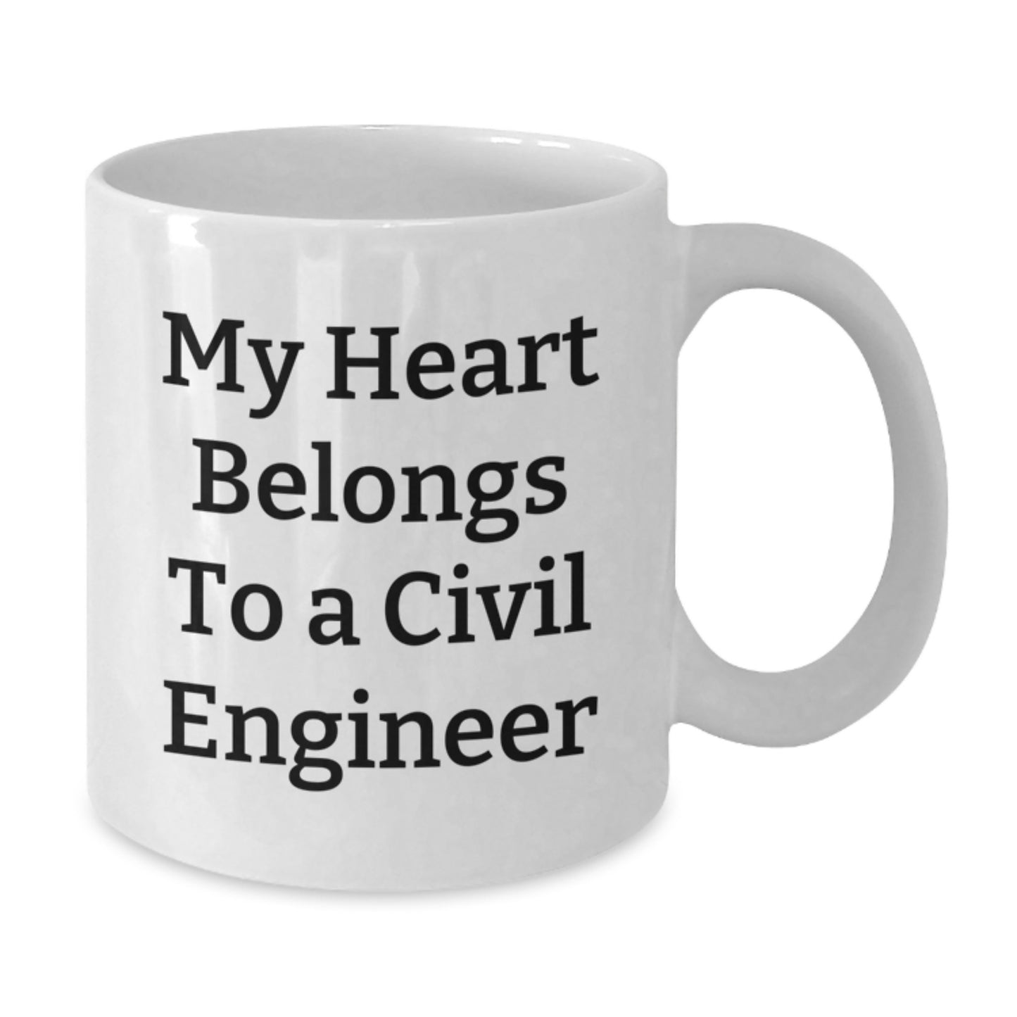 Civil Engineer Gifts - Funny Quote White Coffee Mug 11oz or 15oz Ceramic Mug for Friends and Family - Unique Graduation Gifts for Civil Engineer - Additional