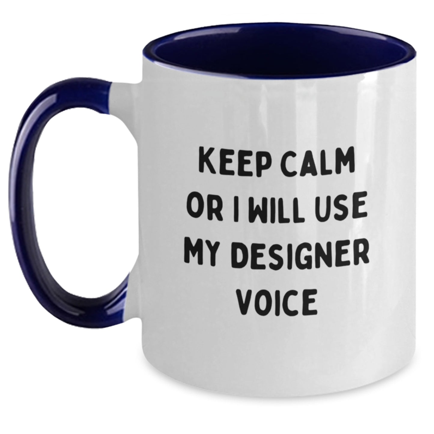 Funny Designer Two Tone Coffee Mugs Gifts for Him from Friends, Cute Christmas Unique Gifts - Main