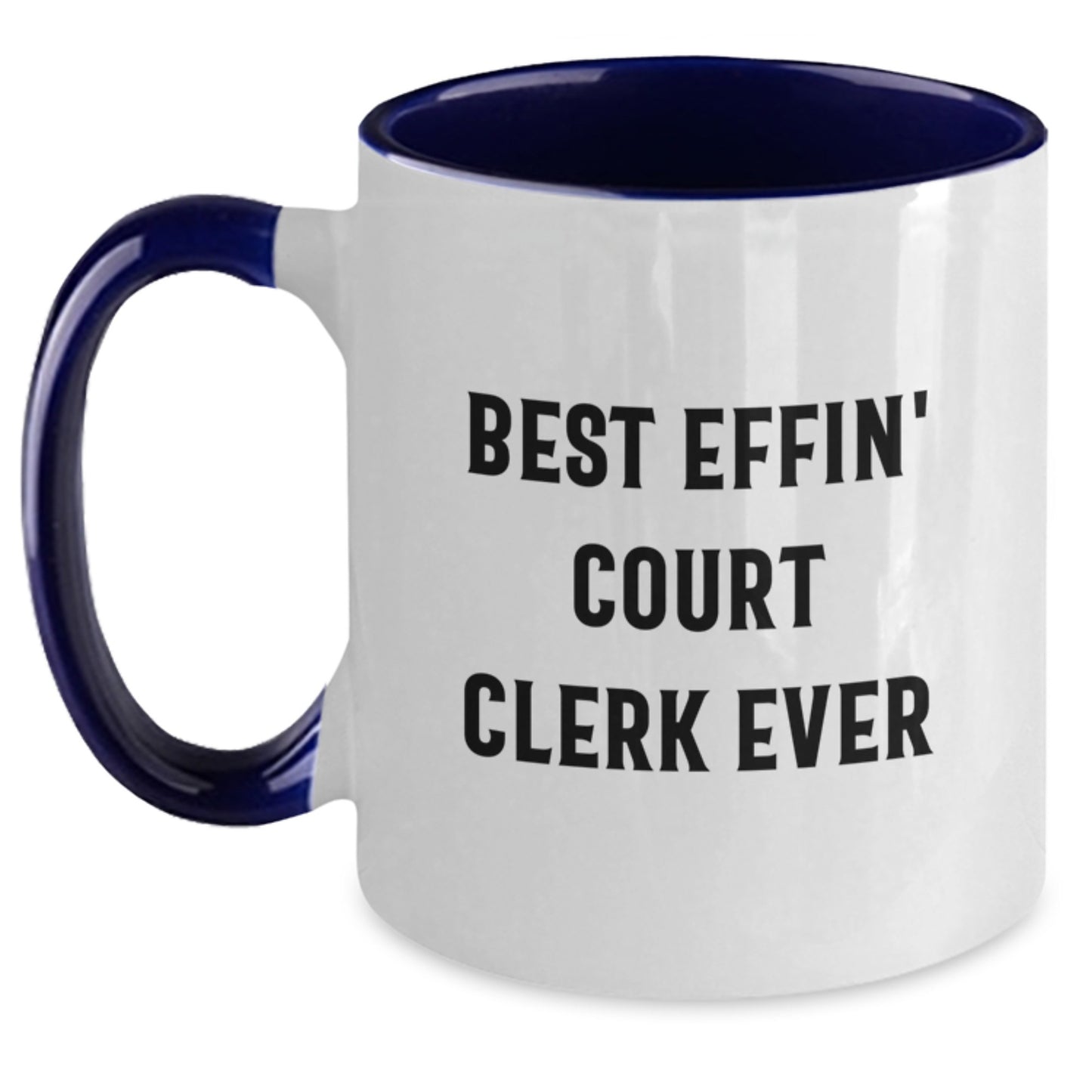 Funny Court Clerk Gifts, Court Clerk Humor Mug, Birthday Unique Gifts from Friends, Court Clerk Love - Main