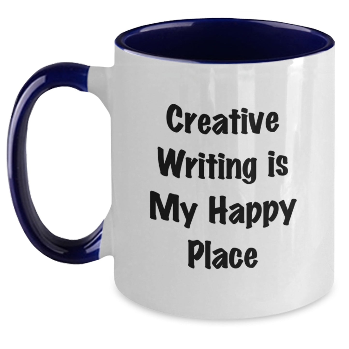 Creative Writing Inspirational Funny Quote Two Tone Coffee Mug Gifts from Friends for Men Women Family - Main
