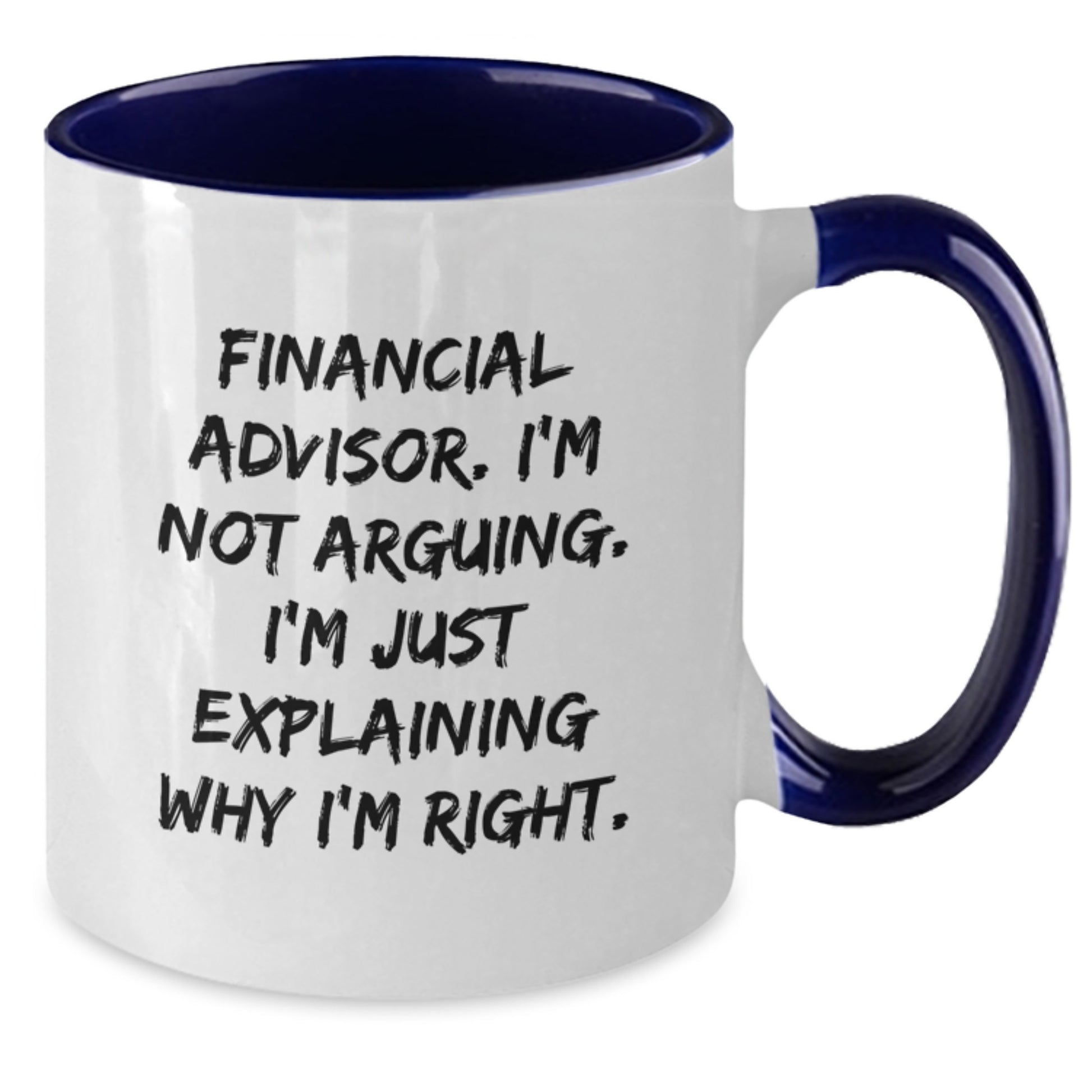 Funny Financial Advisor Gifts from Family, Christmas Unique Mugs for Men, Women, Friends, Coworkers - Additional