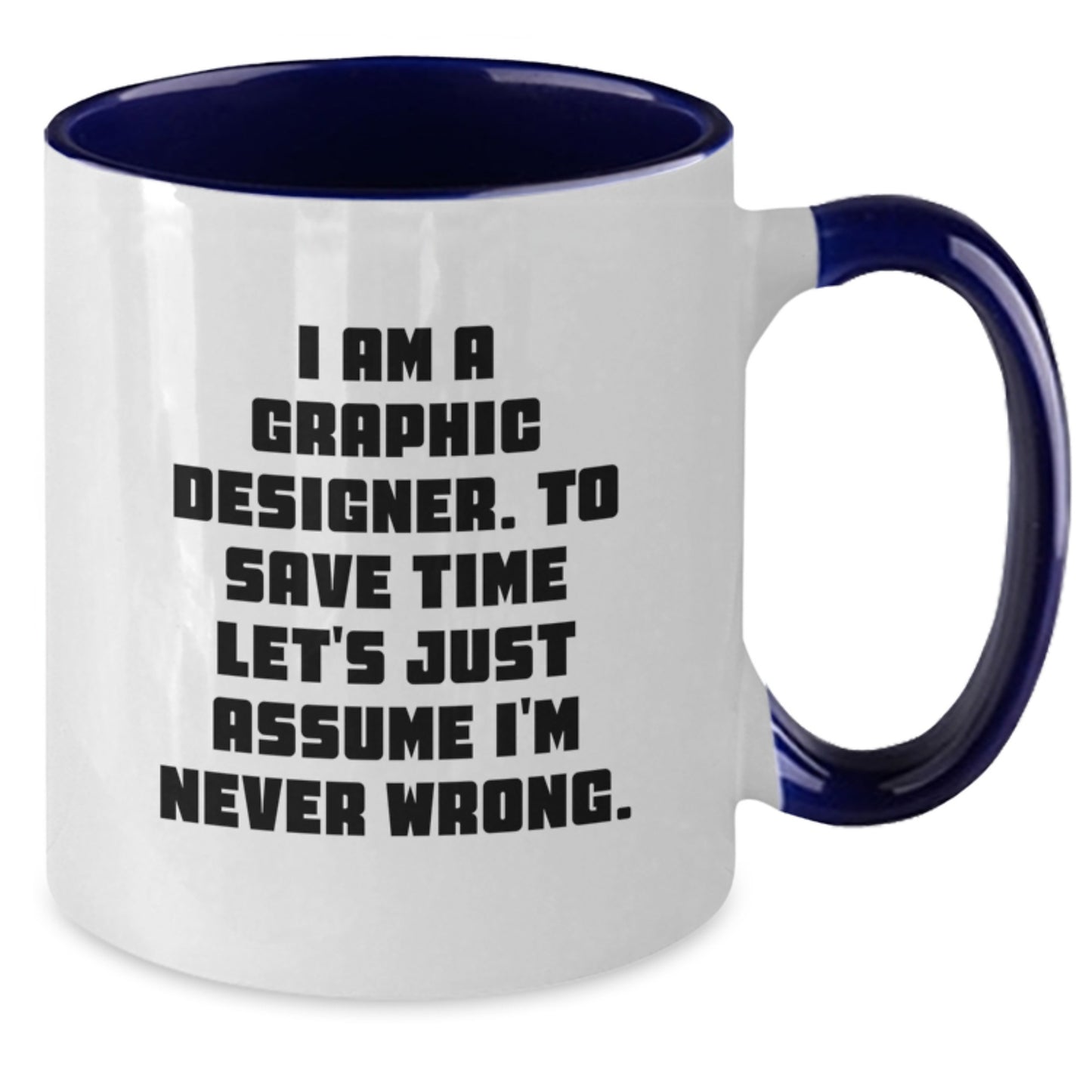 Graphic Designer Keepsake Mug for Him Birthday Gift Red and White - Additional
