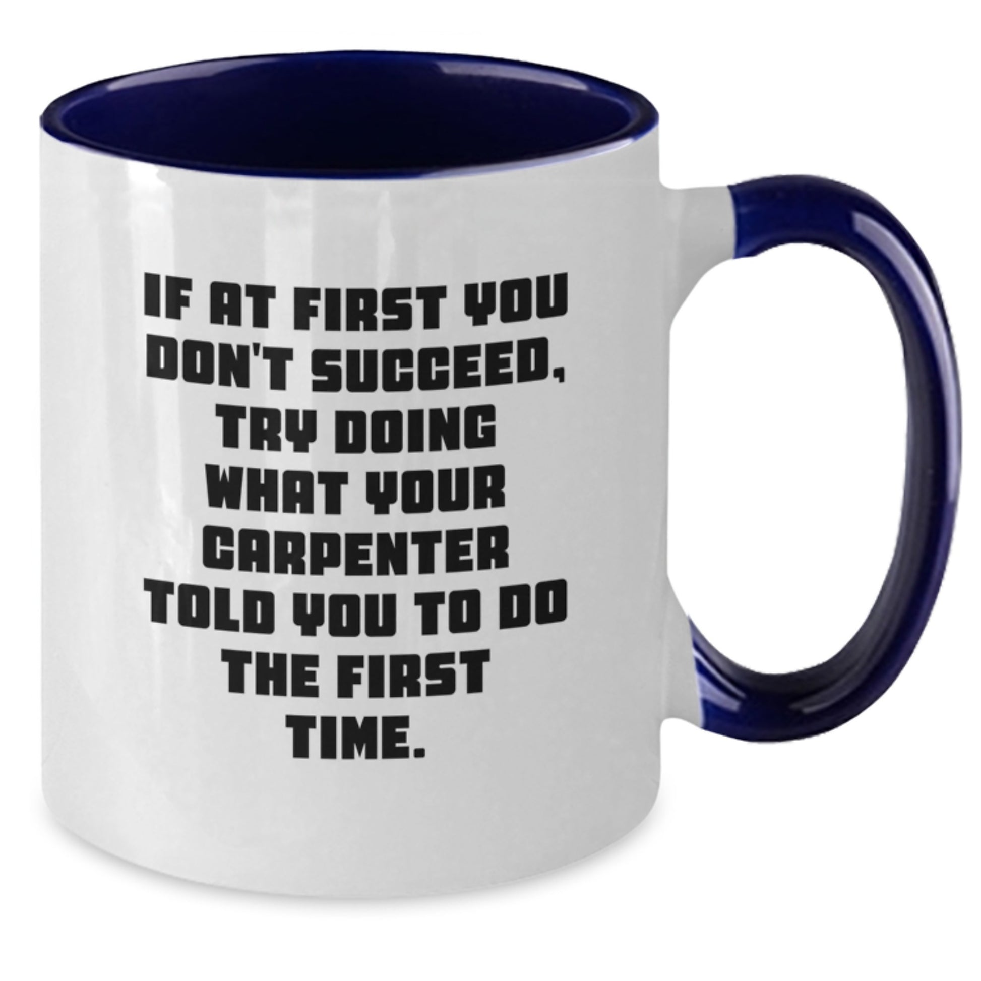 Birthday Gift Carpenter Mug for Her – Two Tone Keepsake Present - Additional