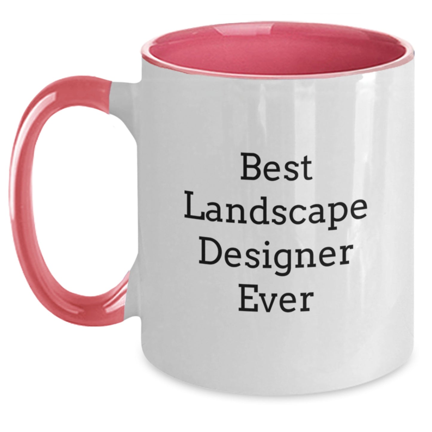 Gifts from Friends to Landscape Designers, Funny Two Tone Coffee Mug, Best Landscape Designer Ever, Christmas Unique Gifts - Main