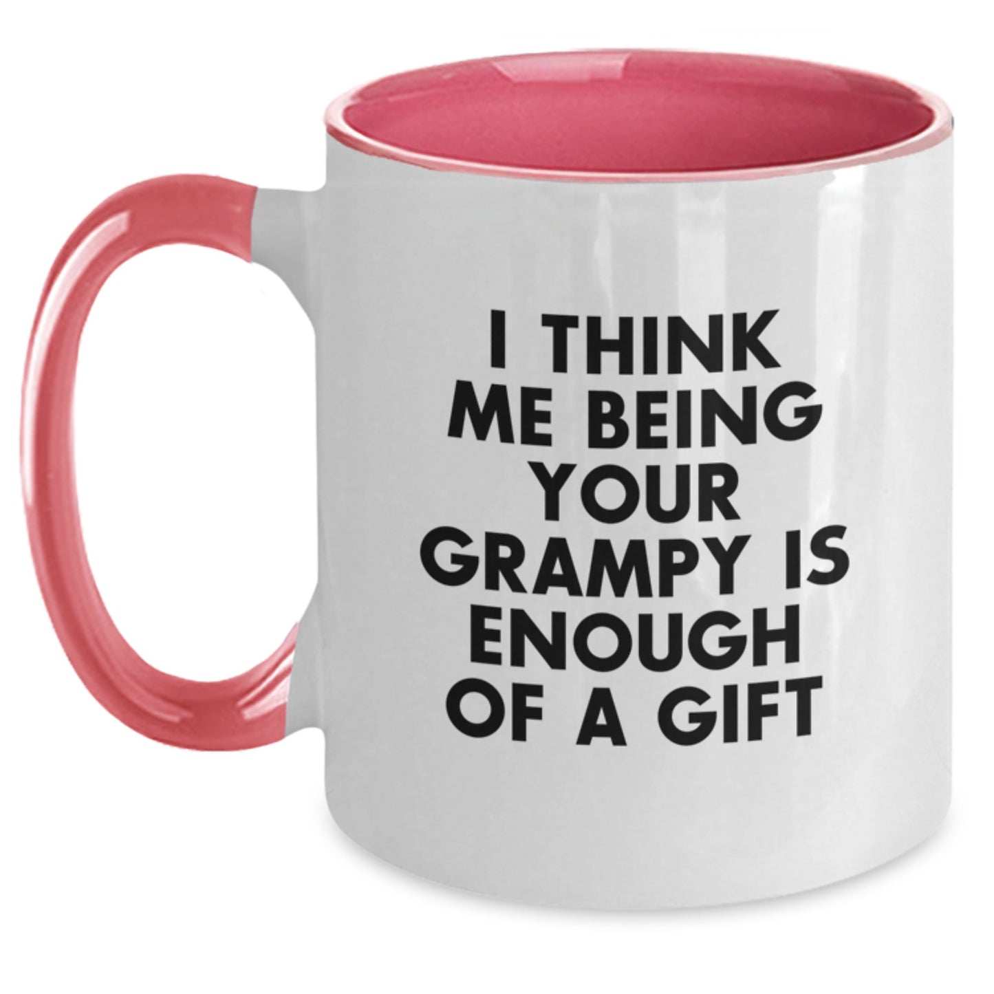 Grampy Keepsake Two Tone Coffee Mug for Him Birthday Gift - Main