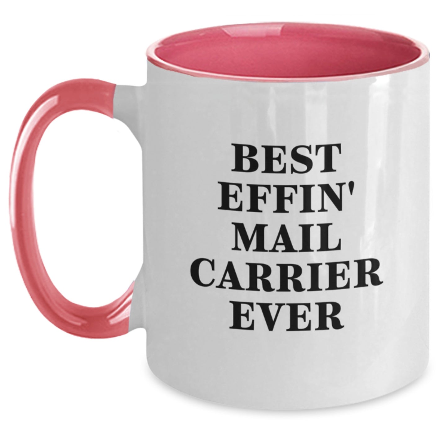 Mail Carrier Keepsake Two Tone Coffee Mug for Him – Birthday Gift - Main