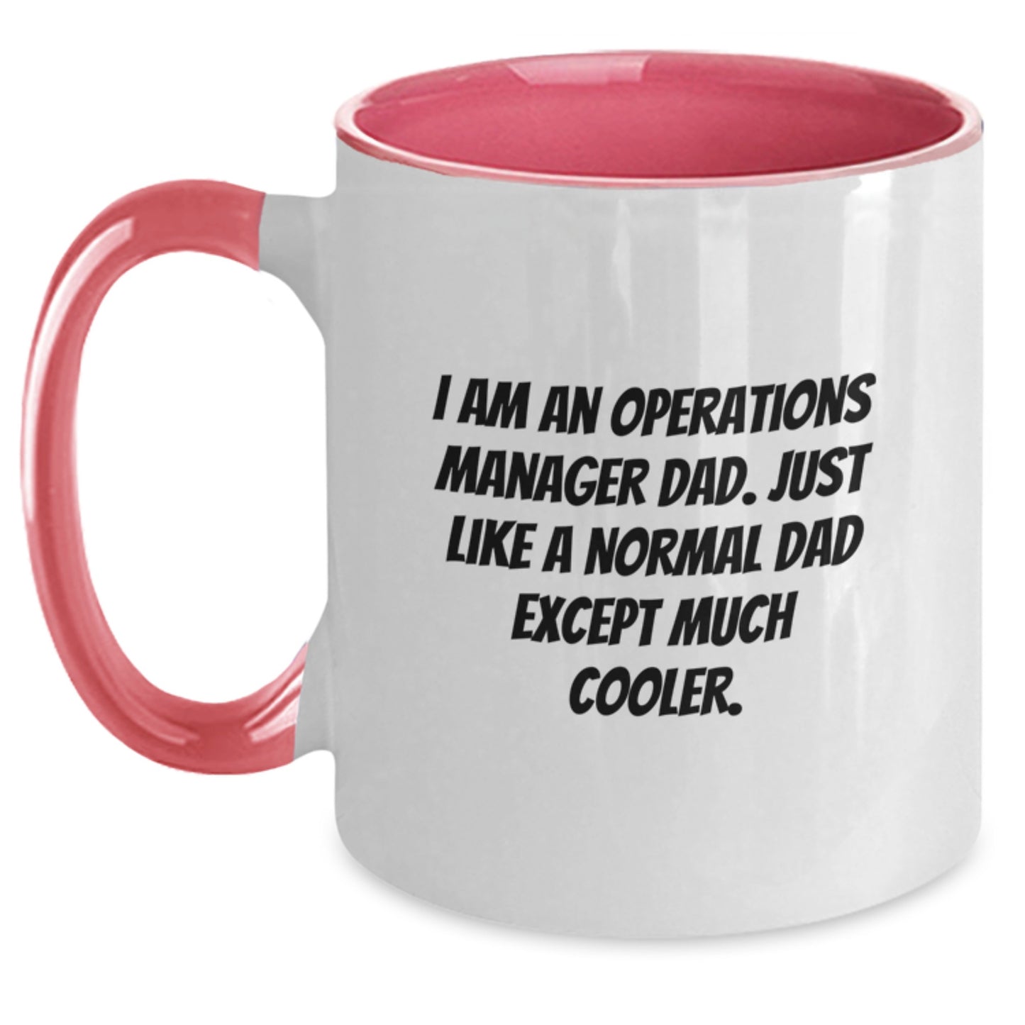 Operations Manager Keepsake Two Tone Coffee Mug Birthday Gift for Him - Main