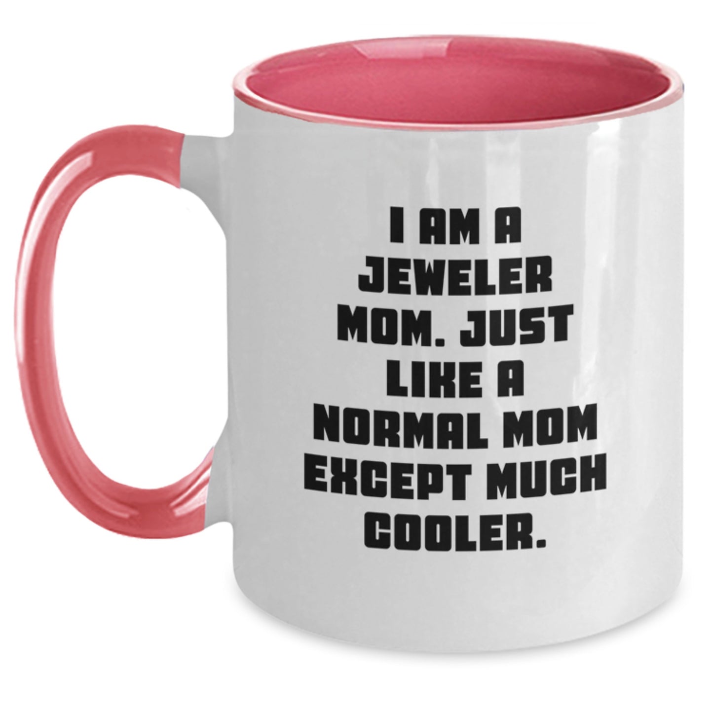 Jeweler Keepsake Two Tone Coffee Mug Ceramic for Him Birthday Gift - Main