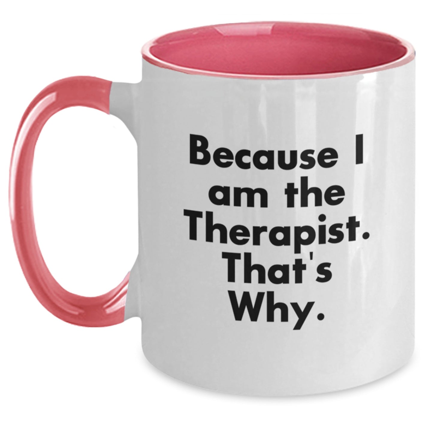 Birthday Gift Therapist Two Tone Coffee Mug for Her Present - Main