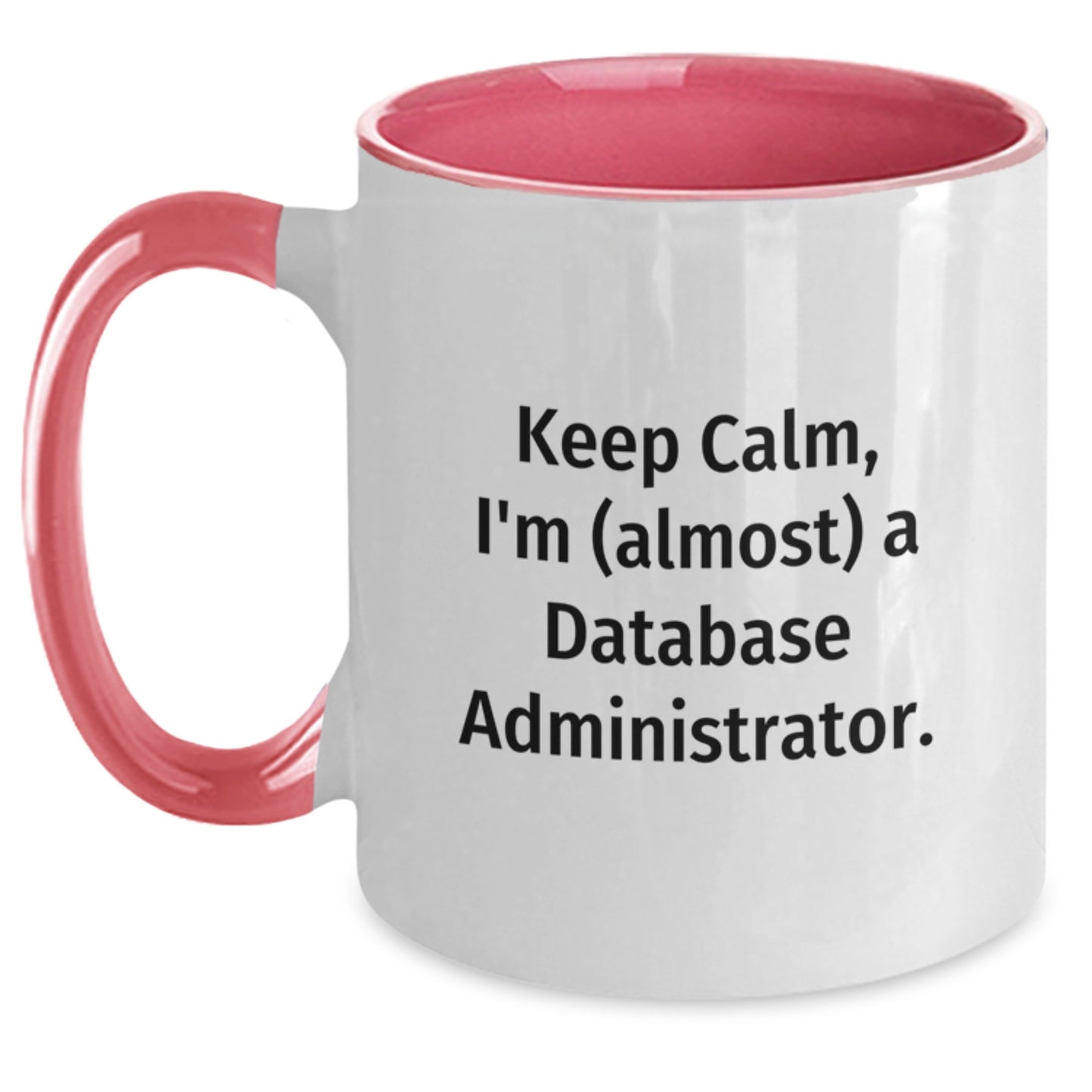 Database Administrator Keepsake Mug for Him Birthday Gift Black - Main