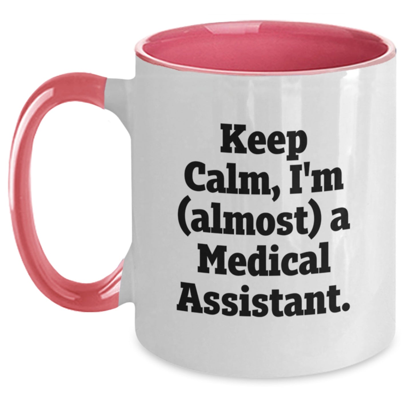 Medical Assistant Keepsake Mug for Him Red White Birthday Gift - Main