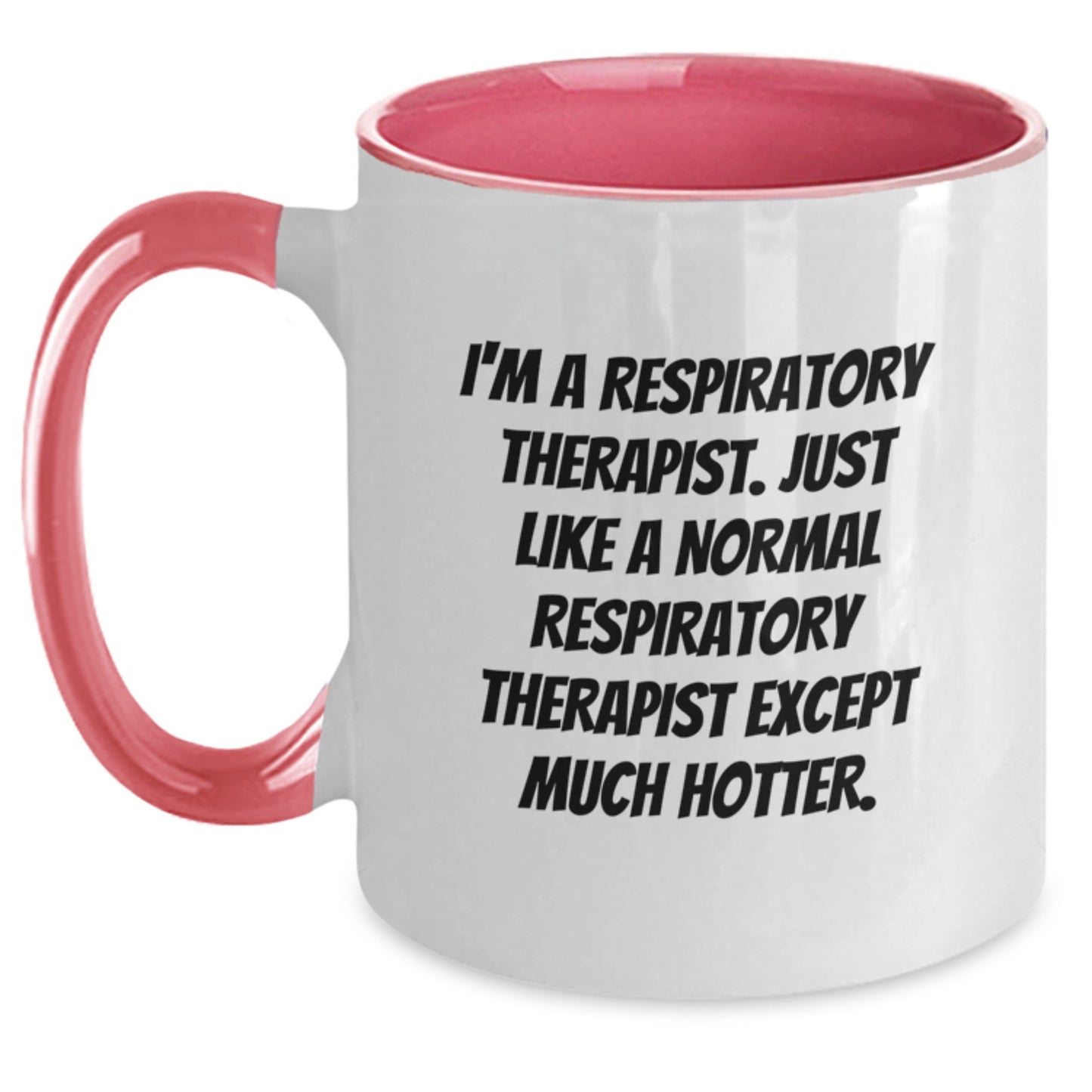 Respiratory Therapist Gifts from Coworkers - Funny Two Tone Coffee Mug for Birthday - Main