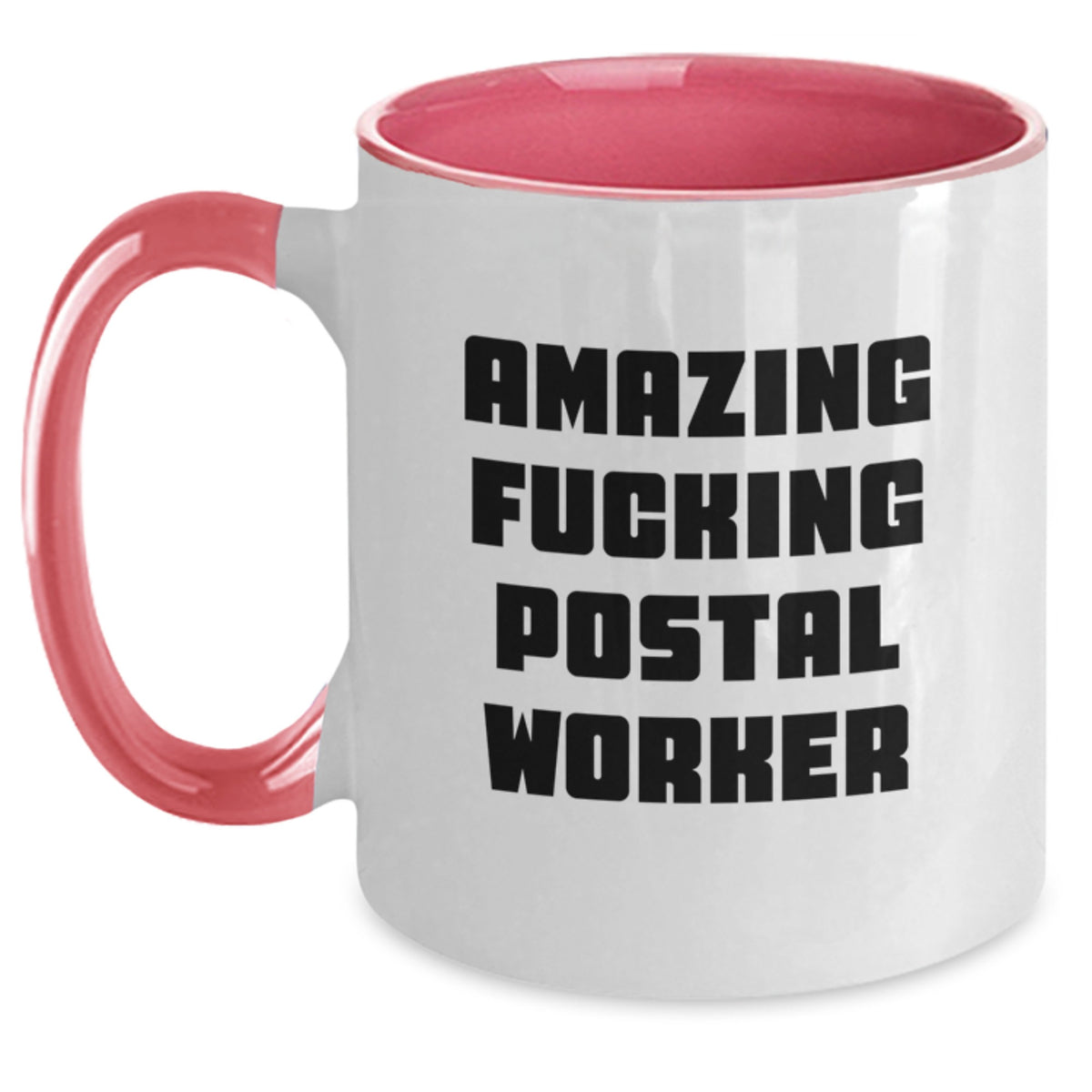 Postal Worker Gift for Him - Amazing Fucking Postal Worker Keepsake Mug - Main