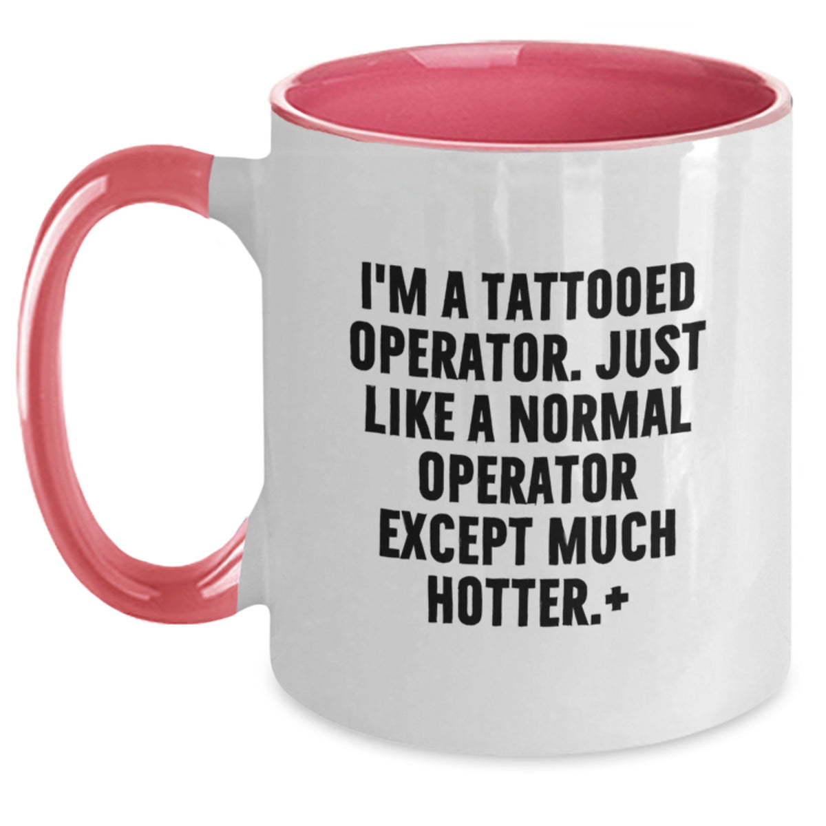 Operator Gift for Him A Witty Two Tone Coffee Mug Keepsake - Main