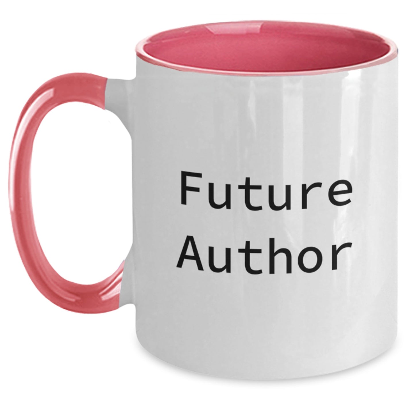 Unique Gifts from Friends to Author Enthusiasts Funny Two Tone Coffee Mug with Quote for Christmas - Main