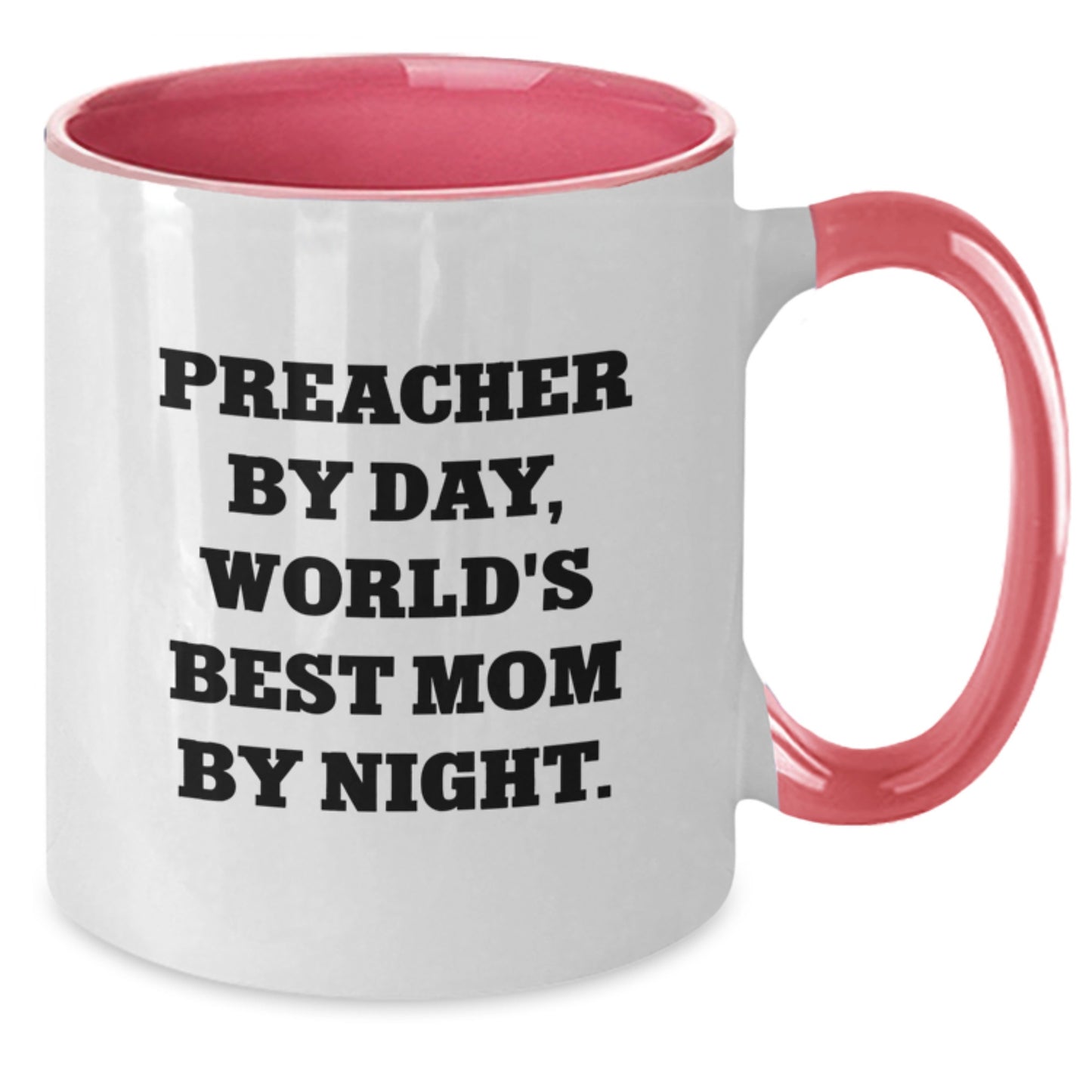 Christmas Gift for Her Preacher By Day, World's Best Mom By Night - Additional