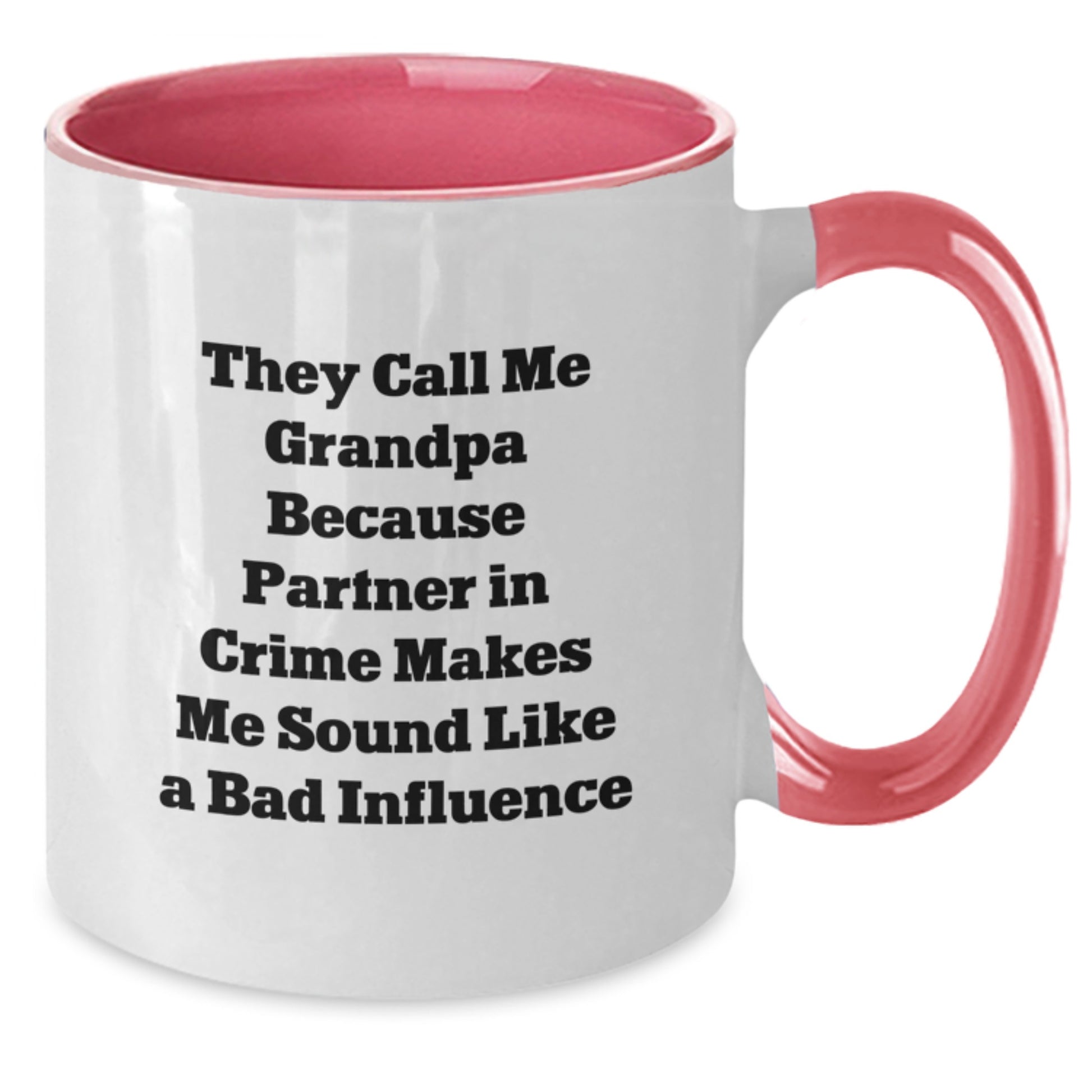 Funny Grandpa Gifts for Him, Two Tone Coffee Mug with 'They Call Me Grandpa' Quote, Unique Christmas Memorable Presents from Family or Friends - Additional