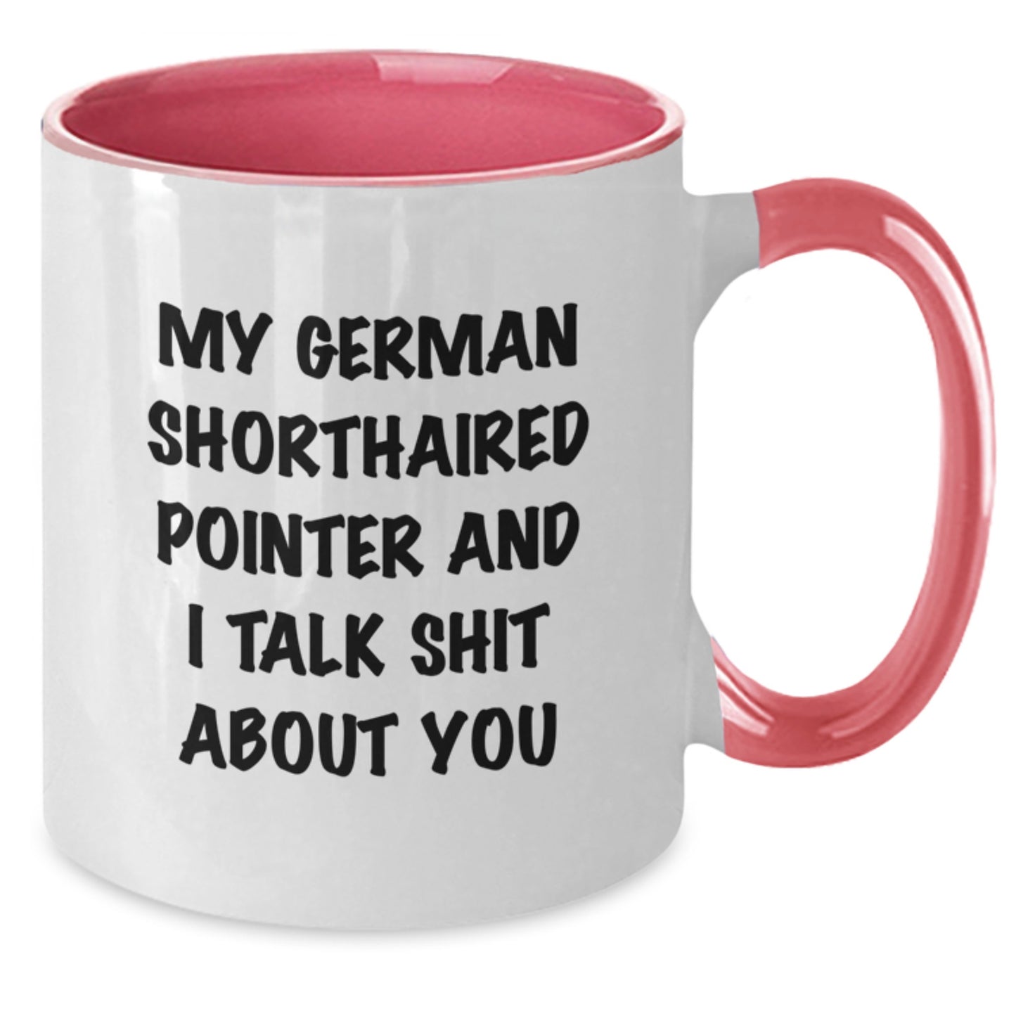 Funny German Shorthaired Pointer Dog Gifts, Two Tone Coffee Mug for Dog Lovers, Mom's Day Unique Gifts from Family to Friends - Additional