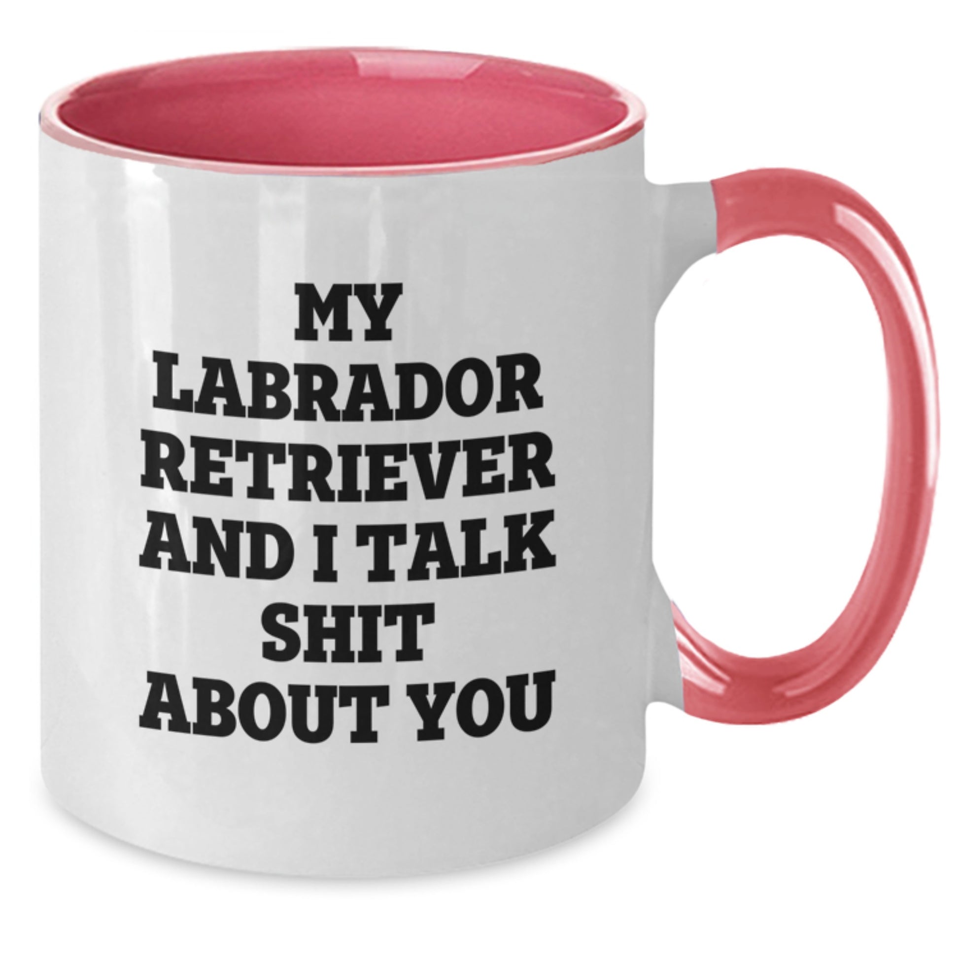 Funny Labrador Retriever Dog Birthday Unique Gifts for Friends from Men, Gifts for Labrador Retriever Dog Owners, Two Tone Coffee Mug - Additional