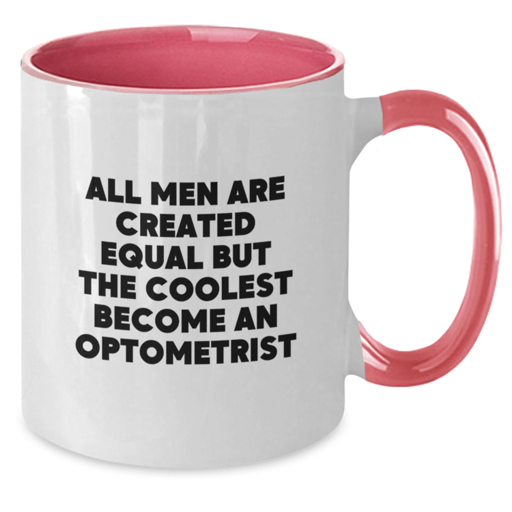 Funny Optometrist Quotes Two Tone Coffee Mugs Gifts from Men to Optometrist Colleagues on Valentine's - Additional