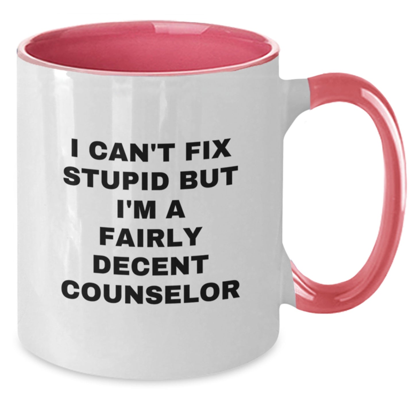 Funny Counselor Gifts Funny Quotes for Christmas Unique Gifts from Friends, Two Tone Humorous Counselor Coffee Mug, 11oz Ceramic Mug with Inspirational Sarcasm - Additional