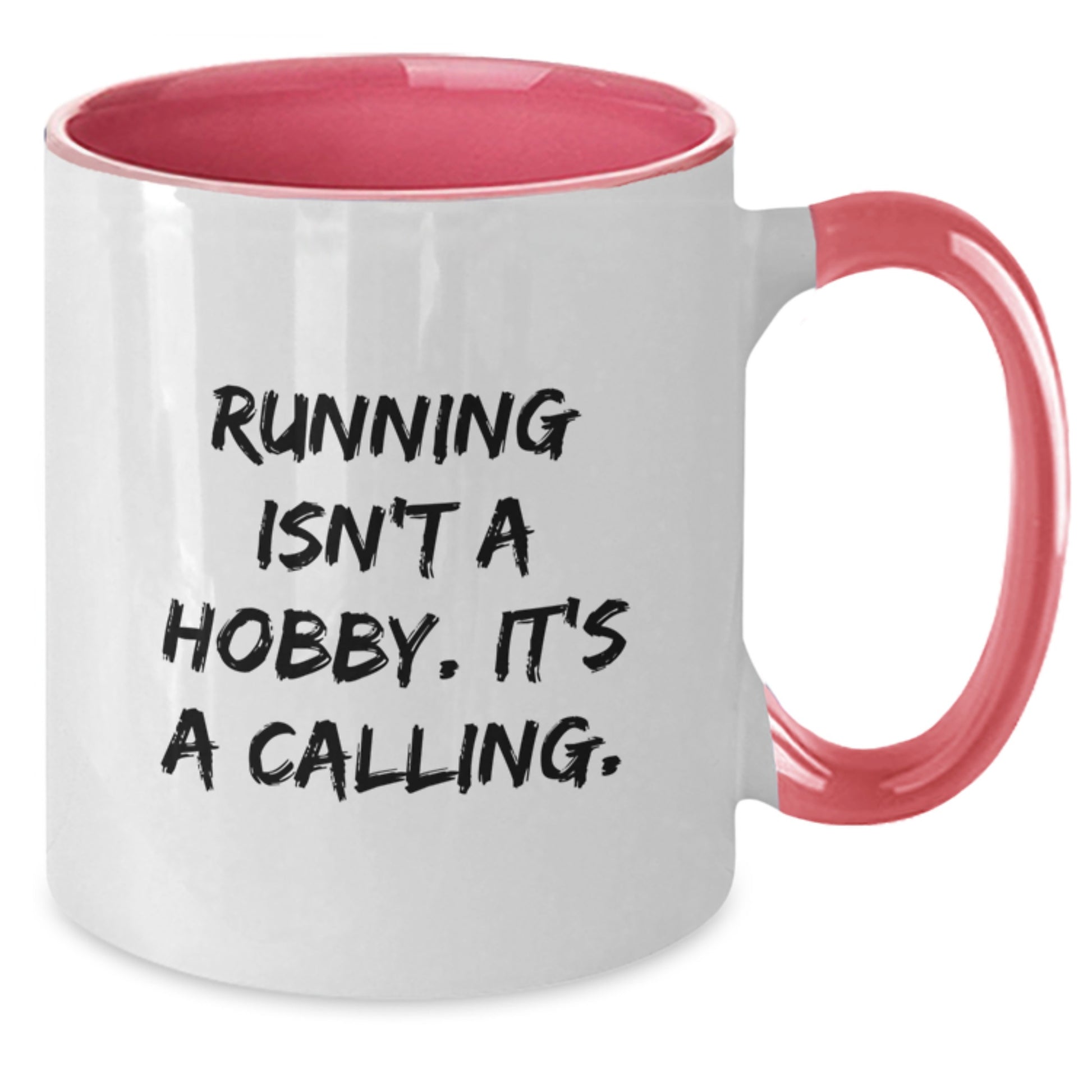 Funny Running Quotes Two Tone Coffee Mugs Gifts from Mom to Daughter Graduation Unique for Running Enthusiasts with Inspirational Mugs - Additional