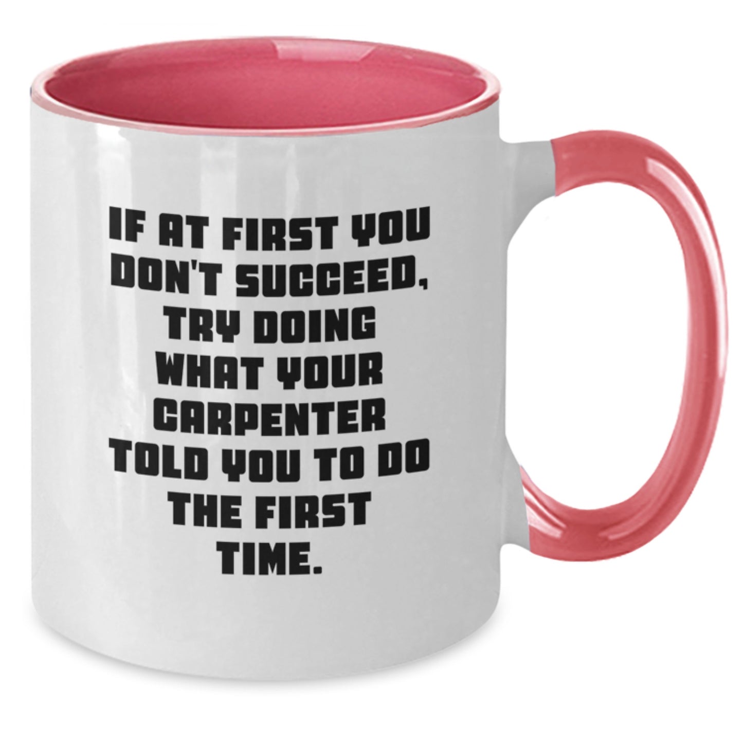 Birthday Gift Carpenter Mug for Her – Two Tone Keepsake Present - Additional