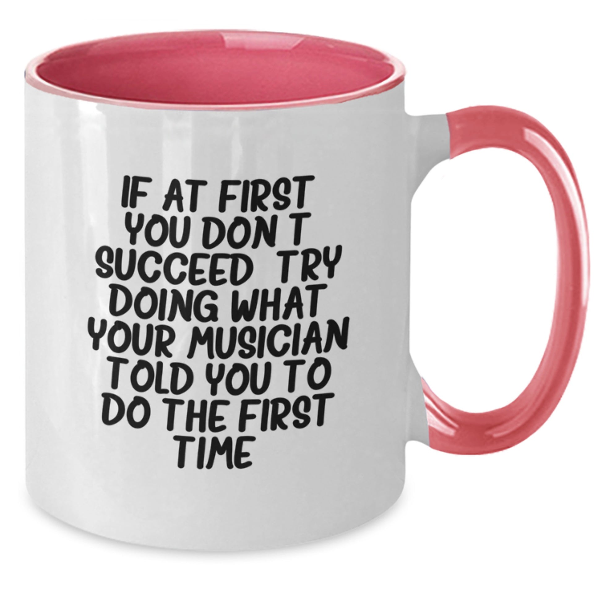 Musician Keepsake Two Tone Coffee Mug for Him Birthday Gift - Additional