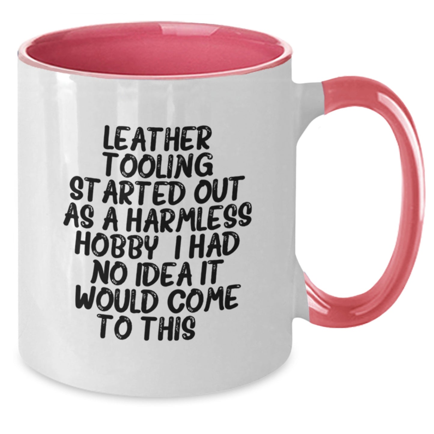 Birthday Gift Mug for Her Present – Two Tone Coffee Mug with Leather - Additional