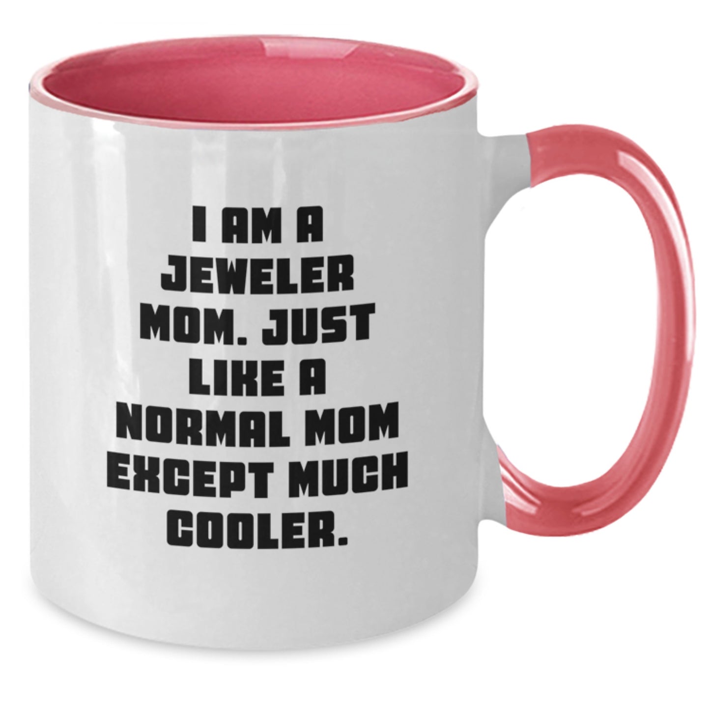 Jeweler Keepsake Two Tone Coffee Mug Ceramic for Him Birthday Gift - Additional