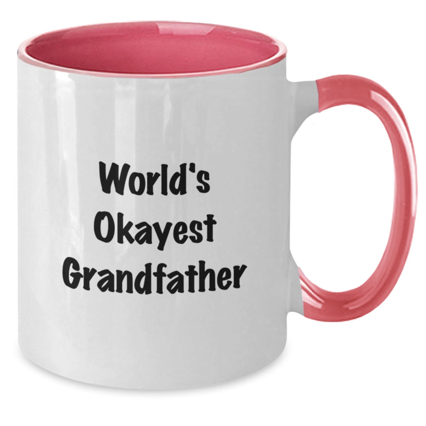 Grandfather Keepsake Mug for Him Birthday Gift - Black & White Ceramic - Additional