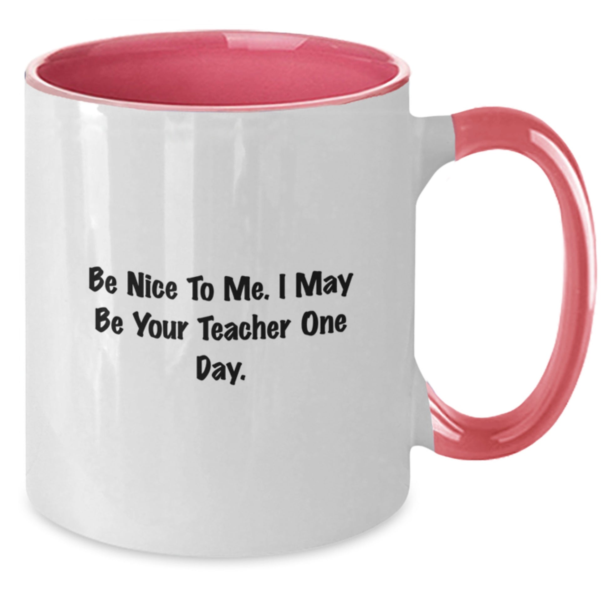 Funny Teacher Two Tone Coffee Mugs Gifts from Friends and Family - Christmas Unique Presents for Men and Women Teachers - Additional