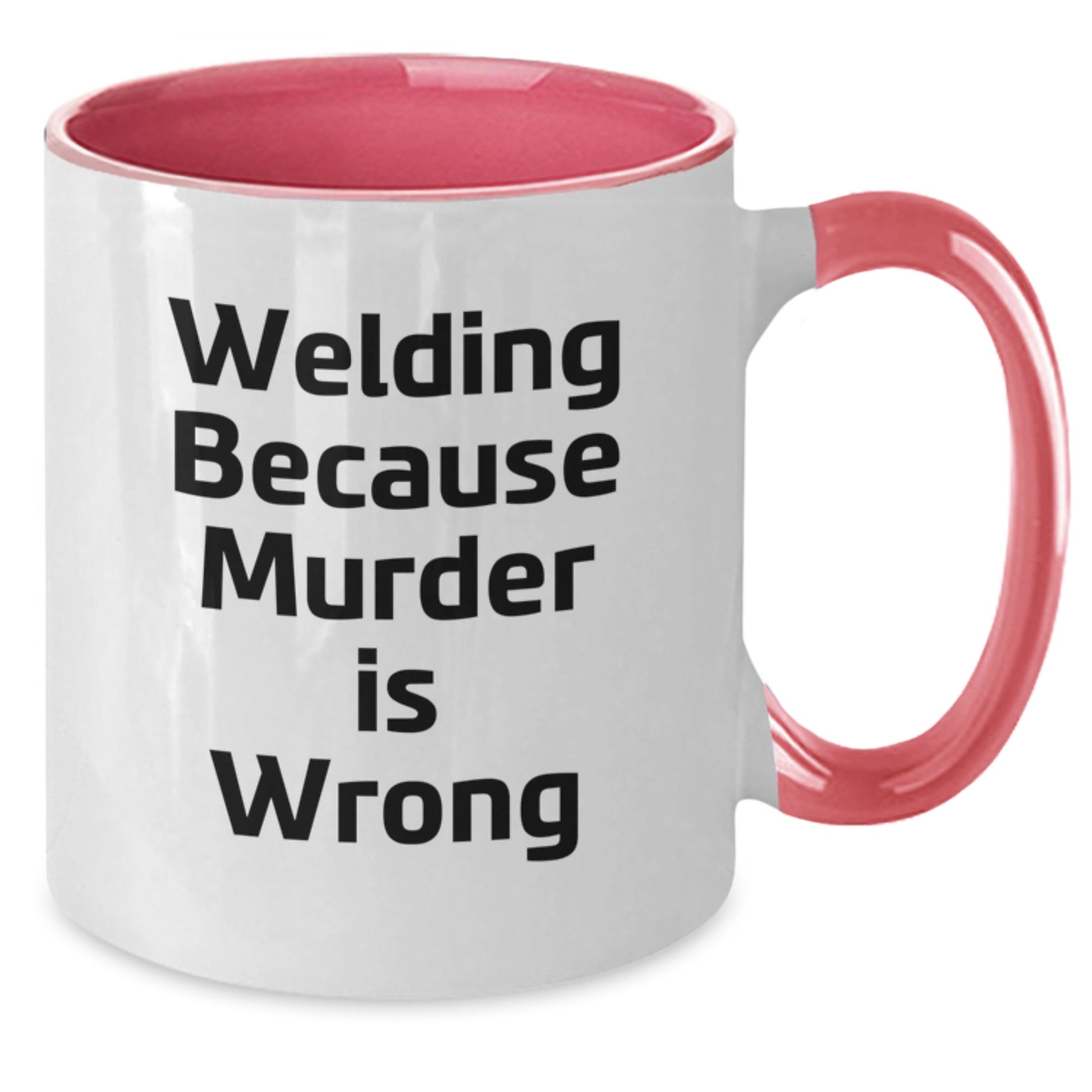 Funny Welding Quotes Coffee Mugs, Two Tone Ceramic Mug, Gifts from Friends for Birthday Unique Welding Enthusiasts, Men's and Women's Favorite Mug - Additional