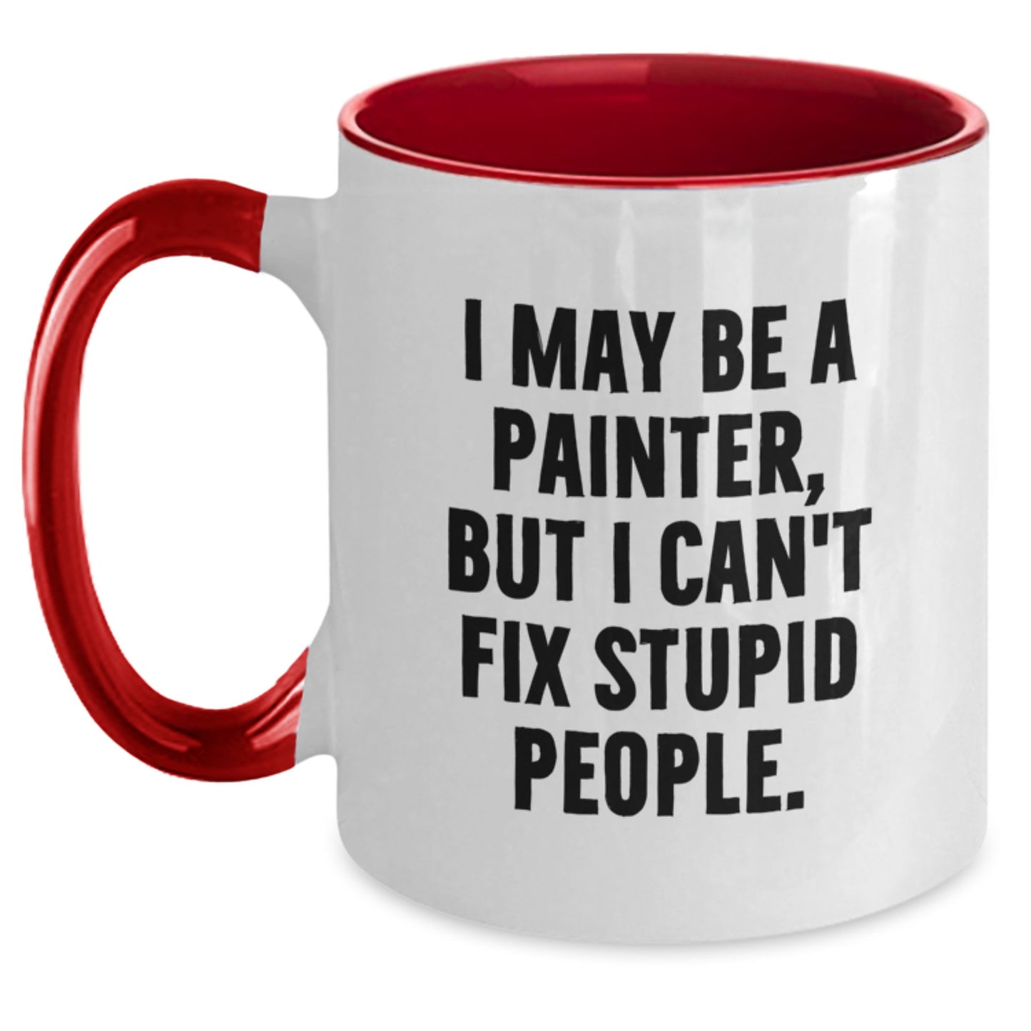 Funny Painter Gifts for Men - Two Tone Coffee Mug, Gifts from Dad, Father's Day Unique Gifts - Main