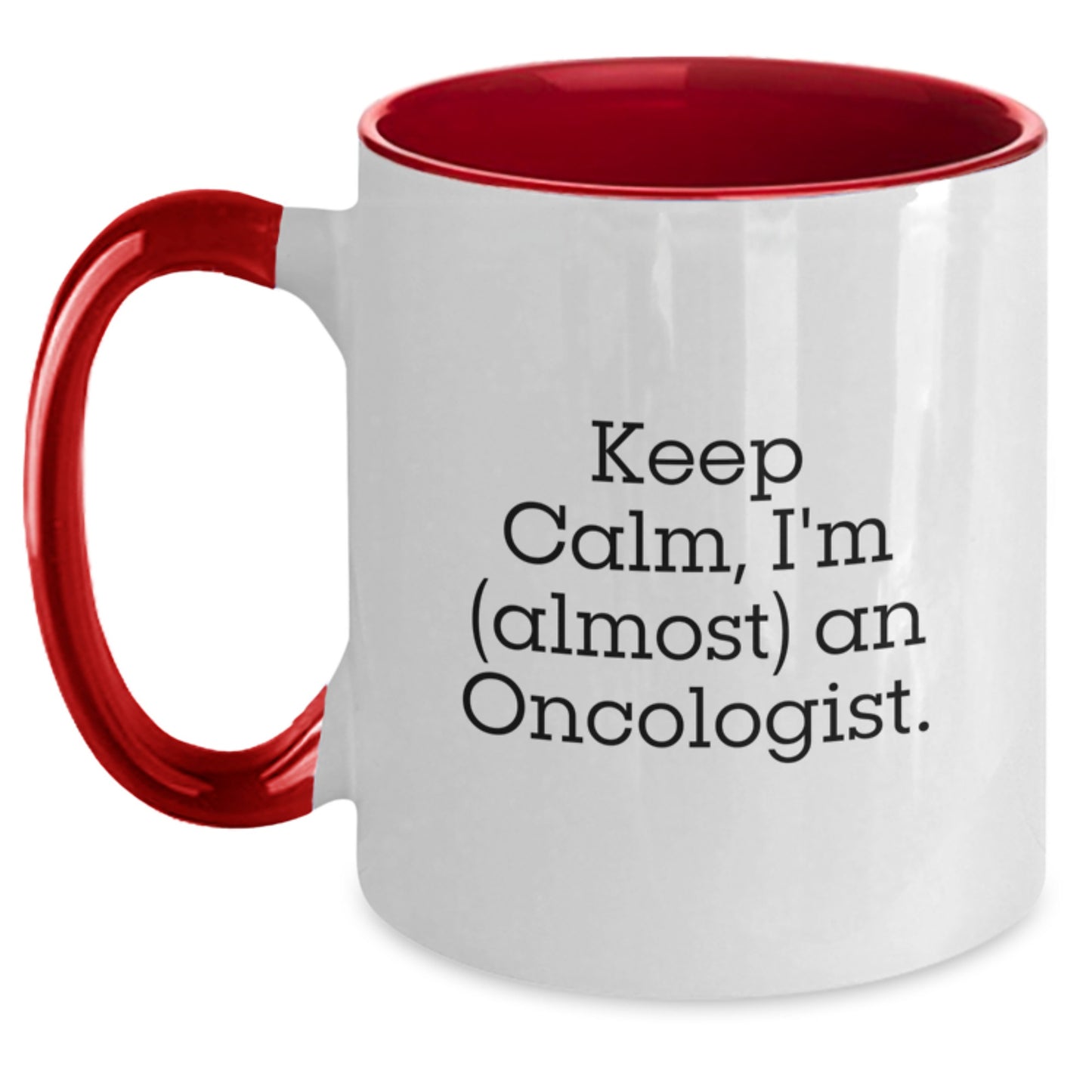 Oncologist Keepsake Mug for Him – Birthday Gift Black & White - Main