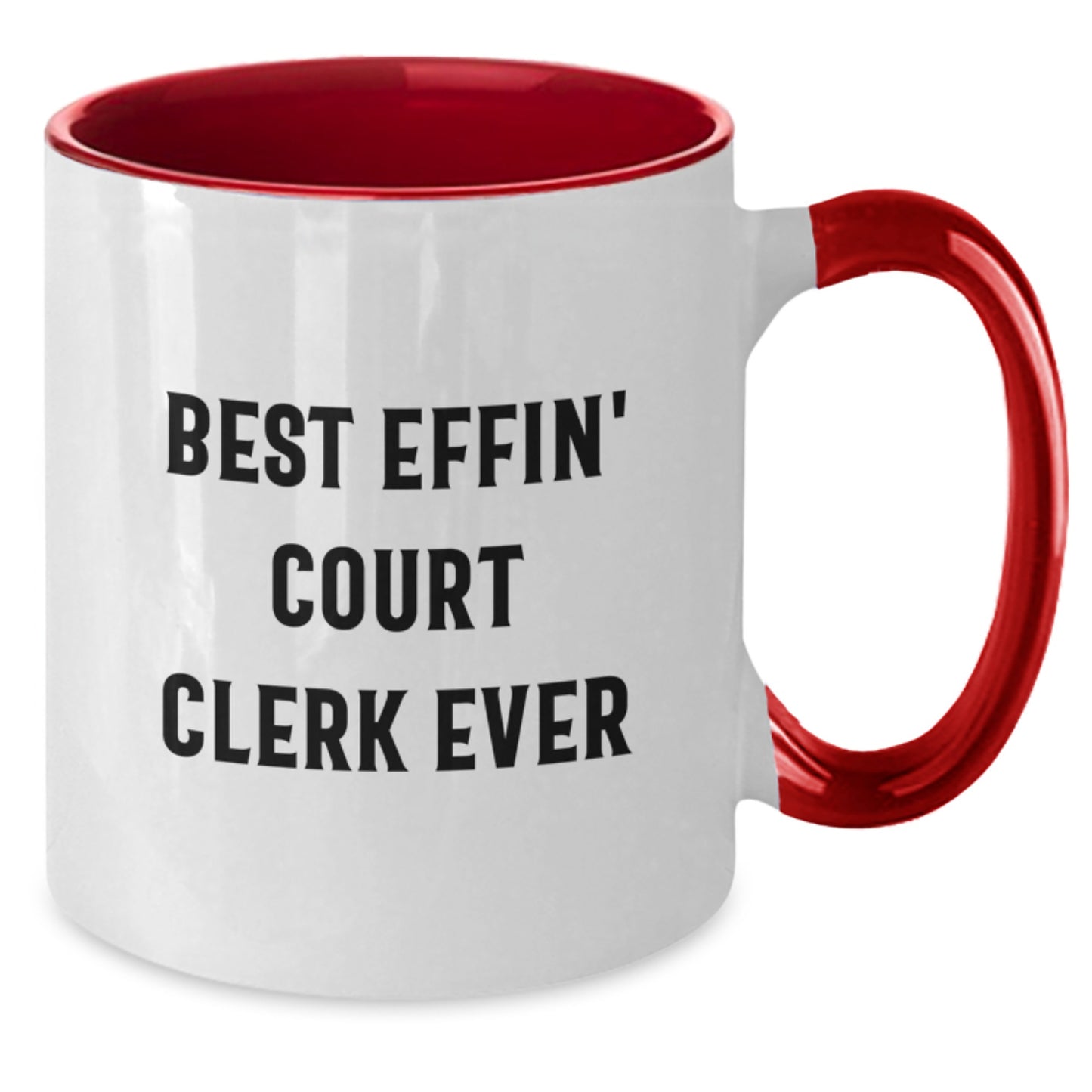 Funny Court Clerk Gifts, Court Clerk Humor Mug, Birthday Unique Gifts from Friends, Court Clerk Love - Additional