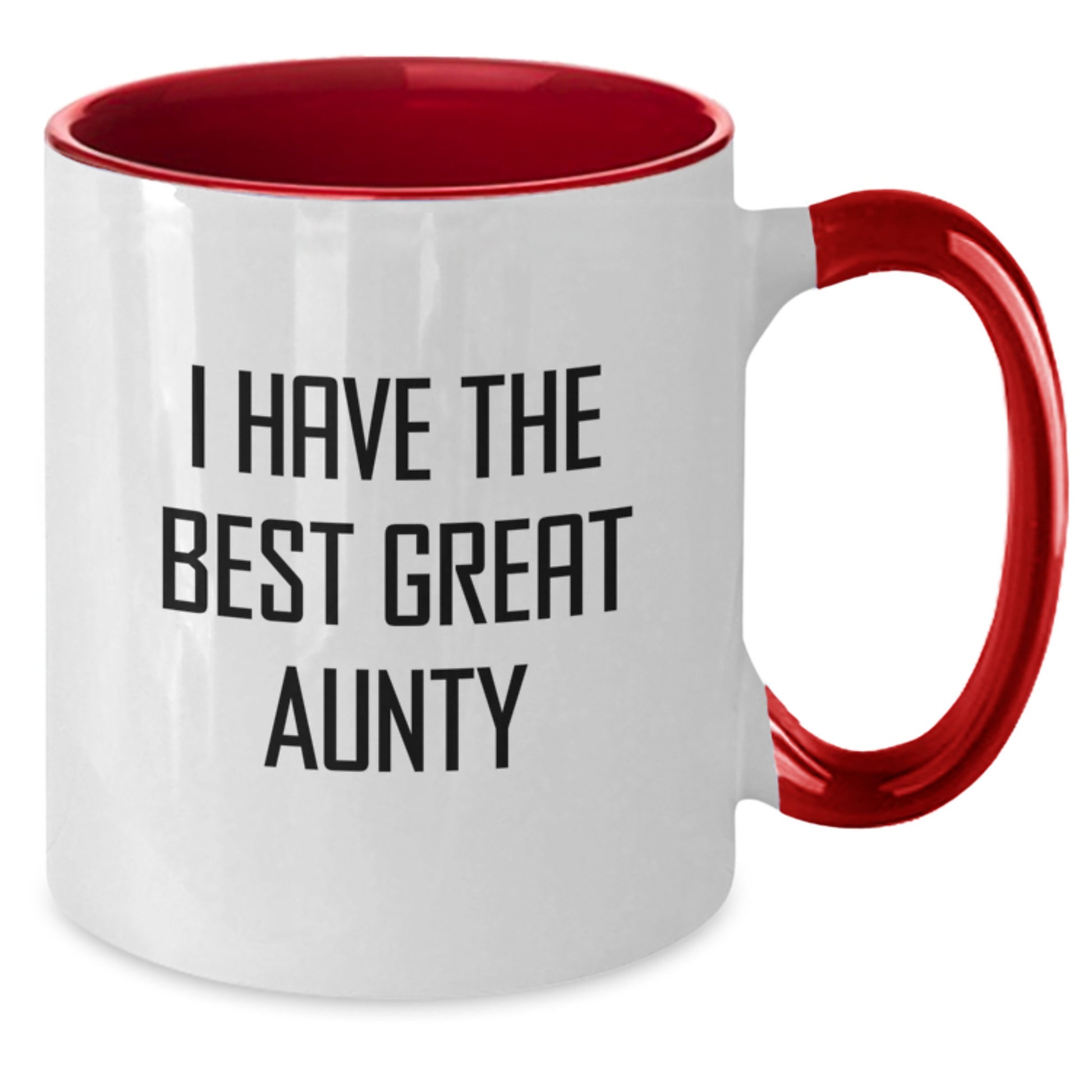 Funny Aunty Gifts from Men Women Friends Family - I Have The Best Great Aunty Two Tone Coffee Mug Valentine's Unique Gifts - Additional