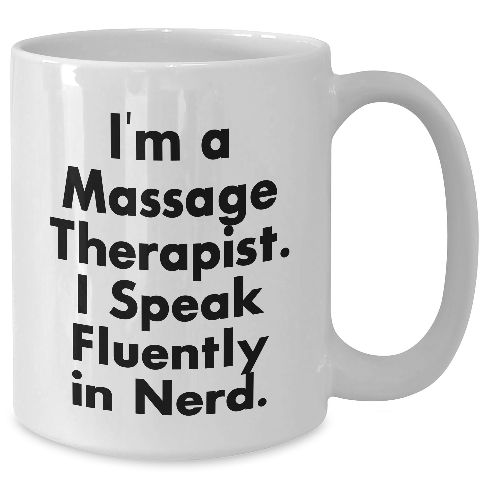 Massage Therapist Humor Coffee Mug Gifts from Friends for Graduation, Funny Quote - Additional